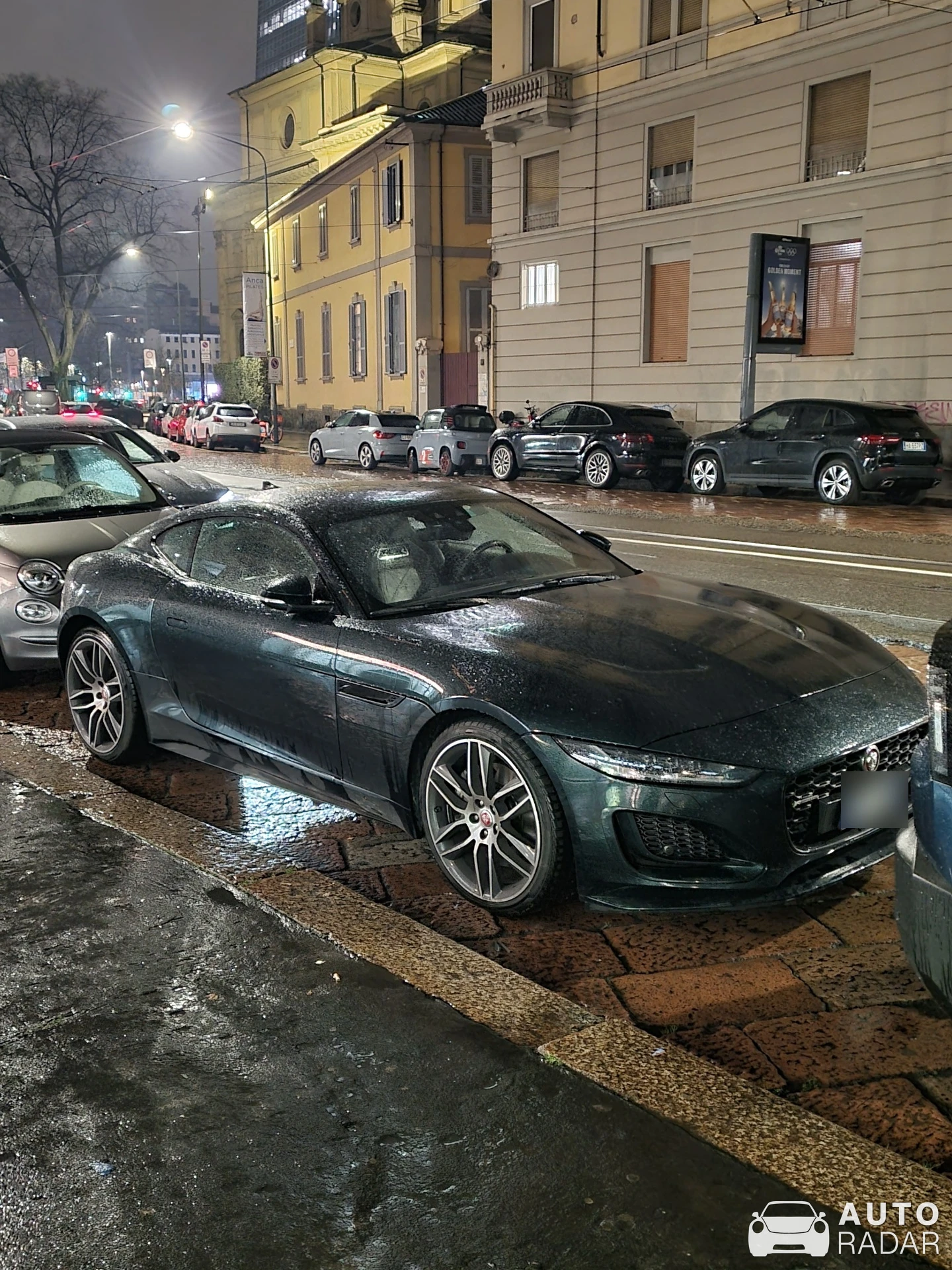 Jaguar F-Type Coupé 2017 spotted in Milano, Italy