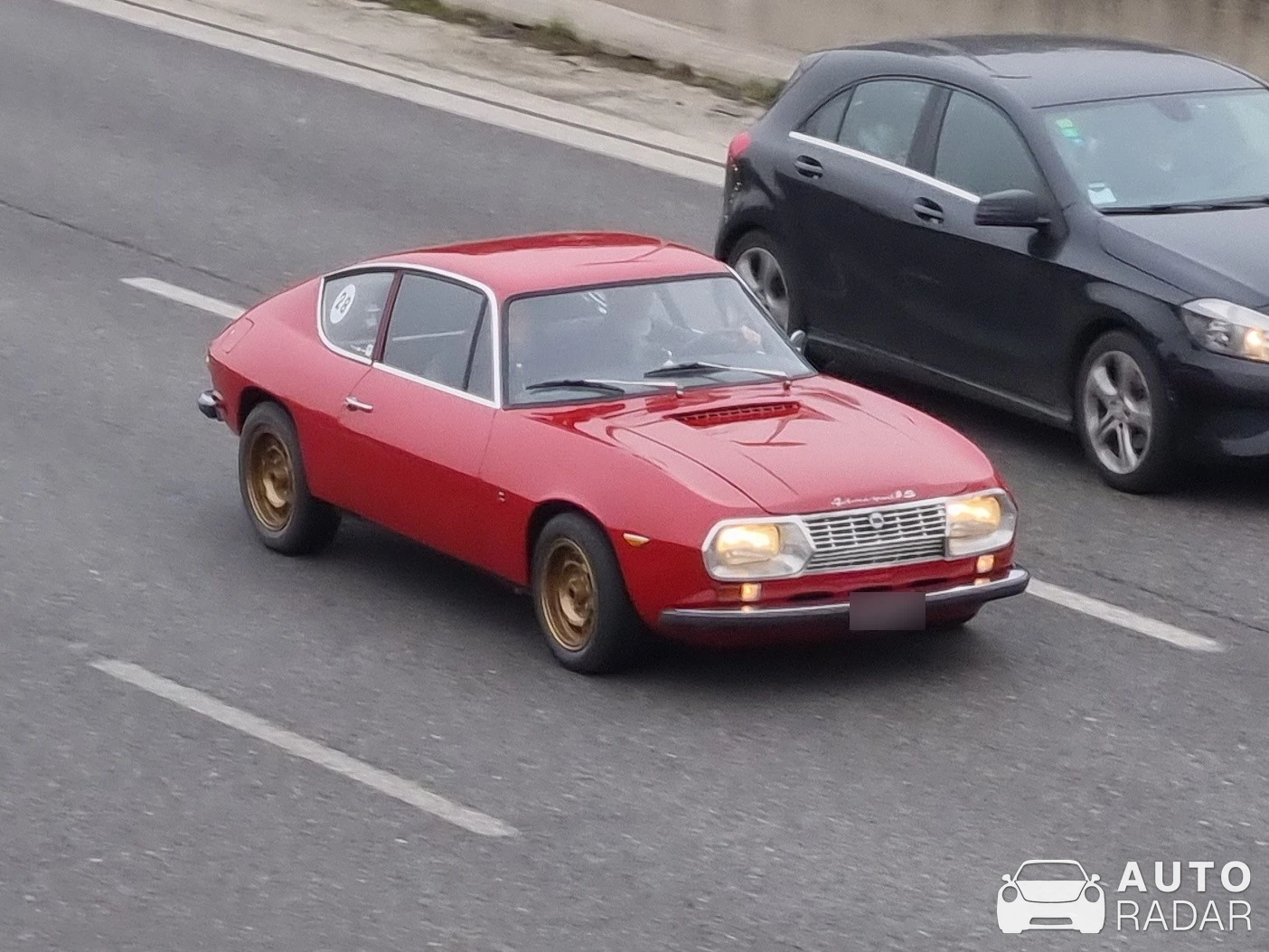 Lancia Flaminia Sport Zagato spotted in Milano, Italy