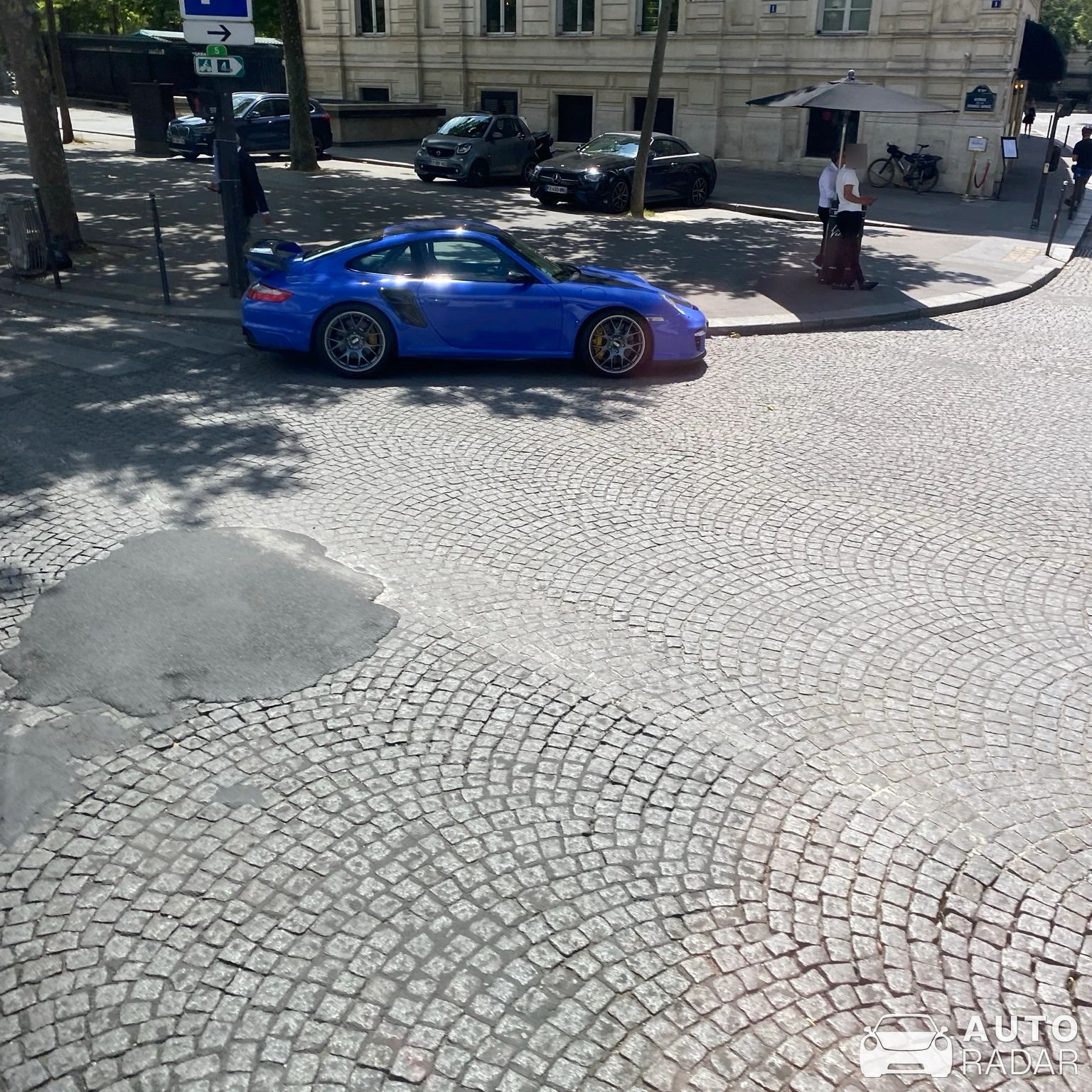 Porsche 997 GT2 RS spotted in Paris