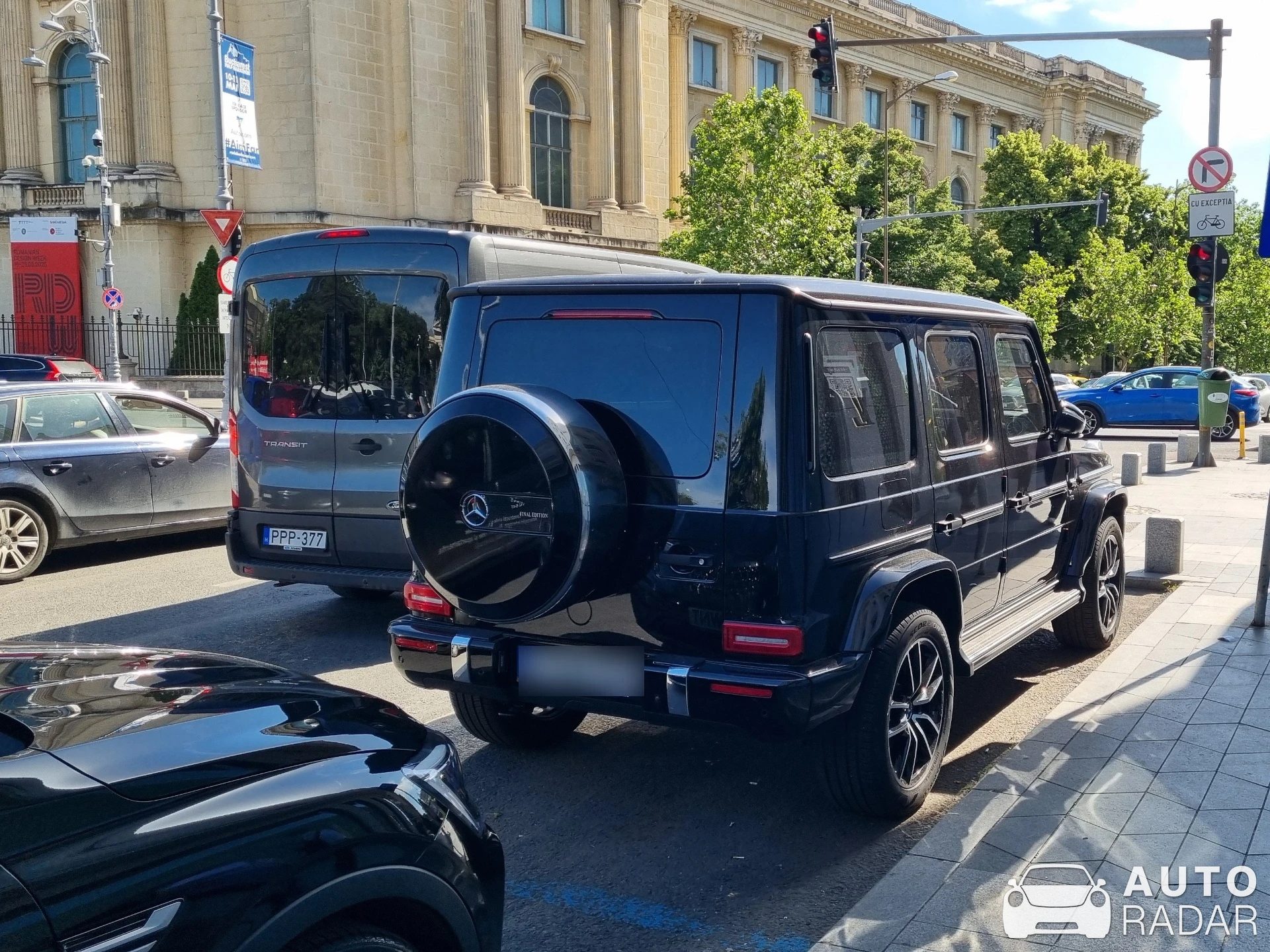 Mercedes-AMG G 63 Final Edition spotted in București
