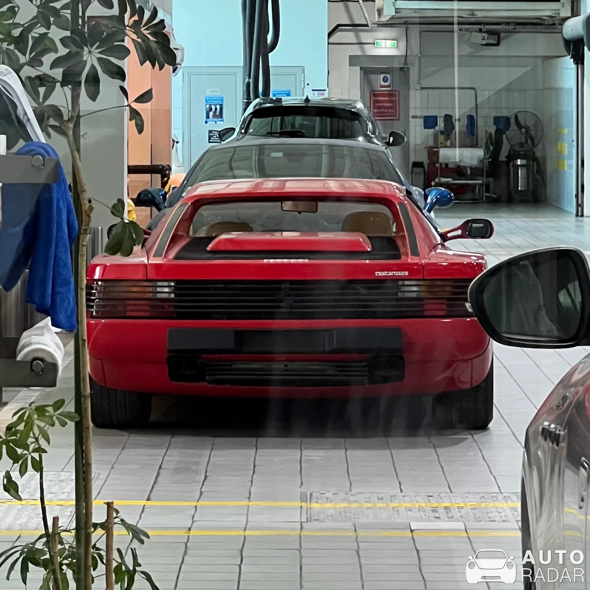 Ferrari Testarossa spotted in أبو ظبي, United Arab Emirates