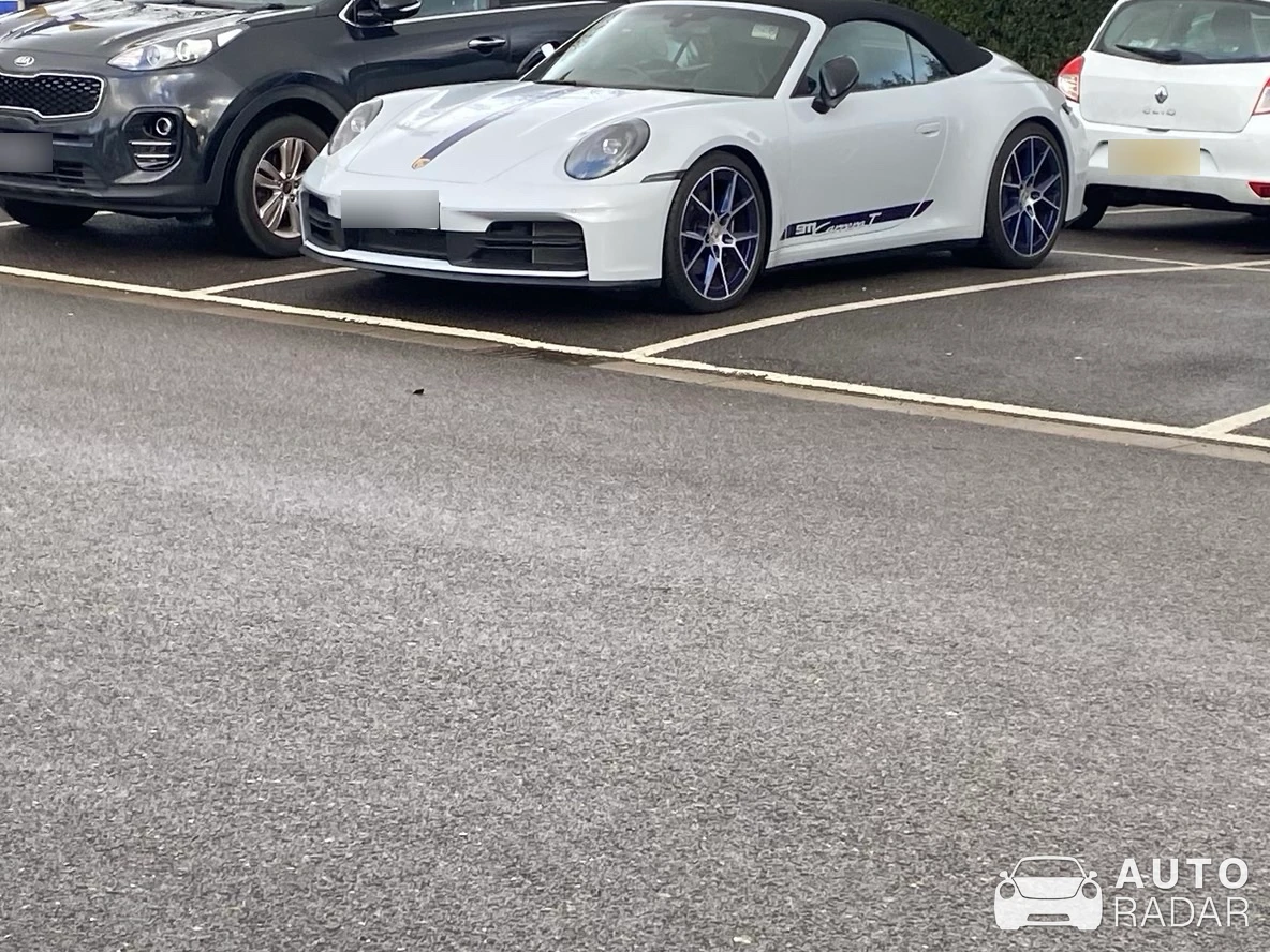 Porsche 992 Carrera Cabriolet MkI spotted in Surrey, United Kingdom