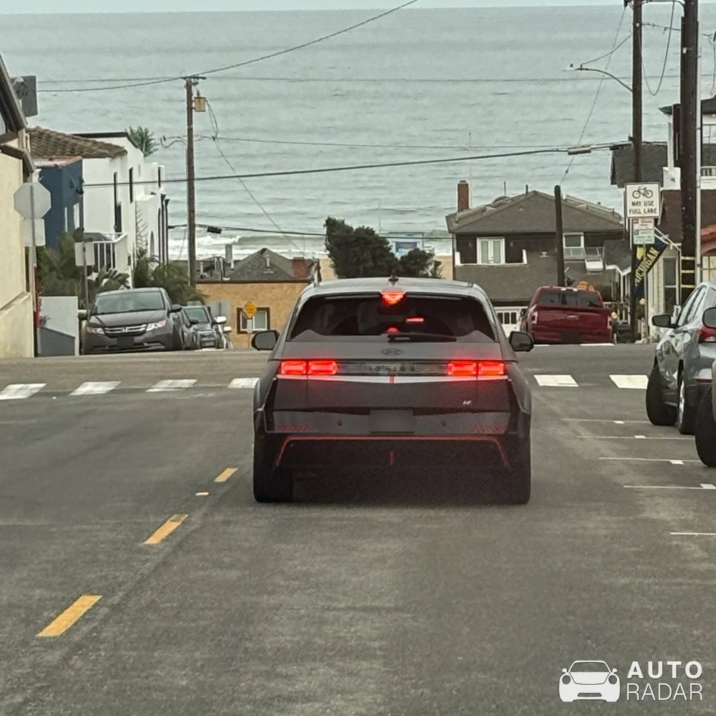 Hyundai Ioniq 5 N spotted in Hermosa Beach, United States