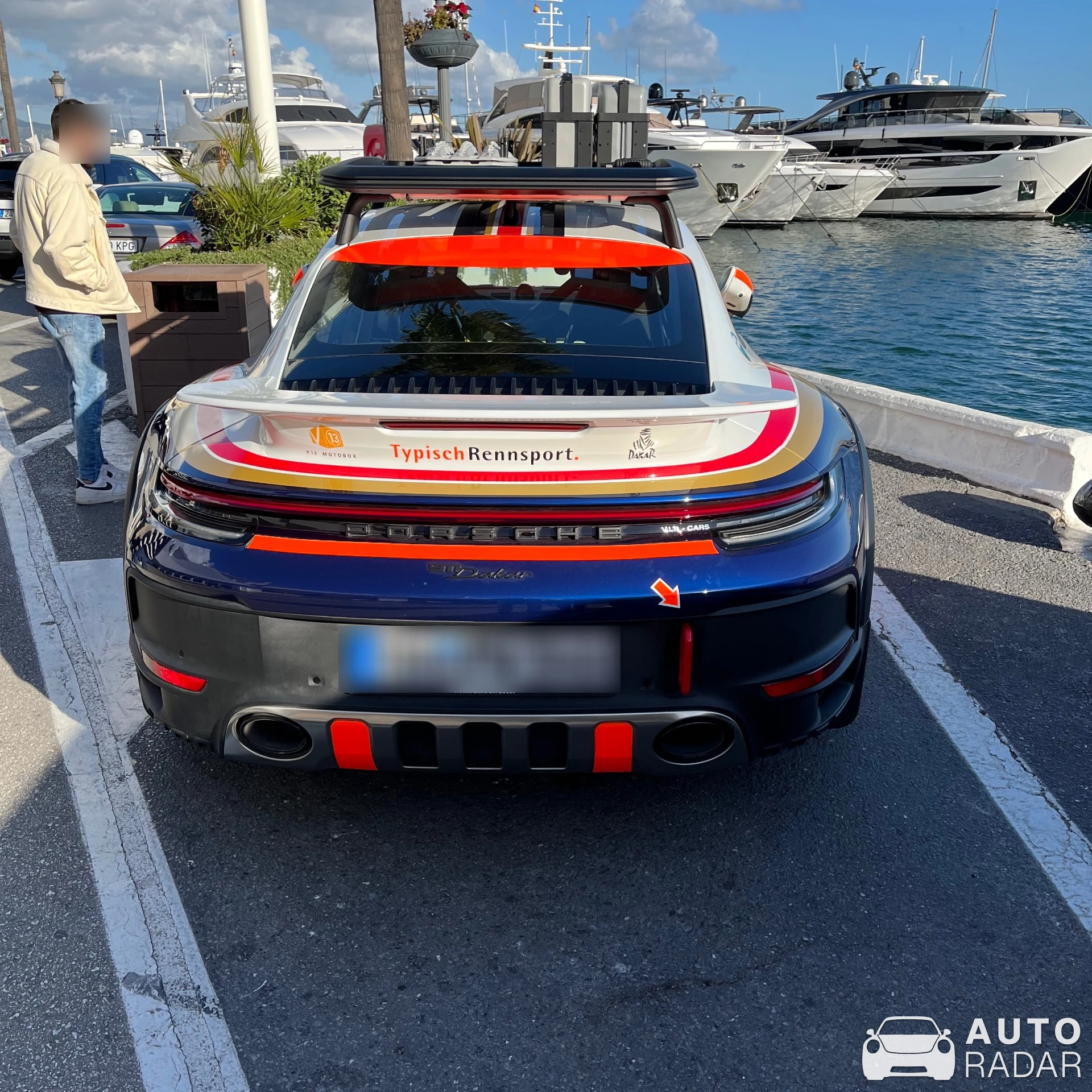 Porsche 992 Dakar spotted in Marbella, Spagna