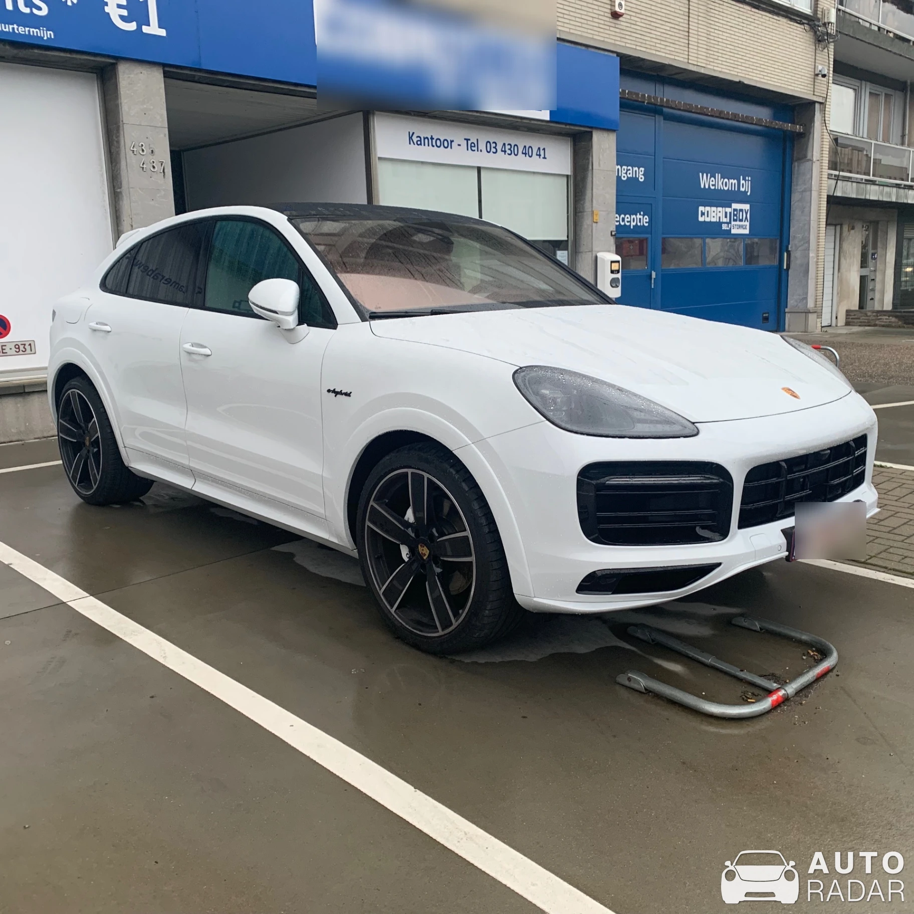 Porsche Cayenne Coupé spotted in Antwerpen, Belgium