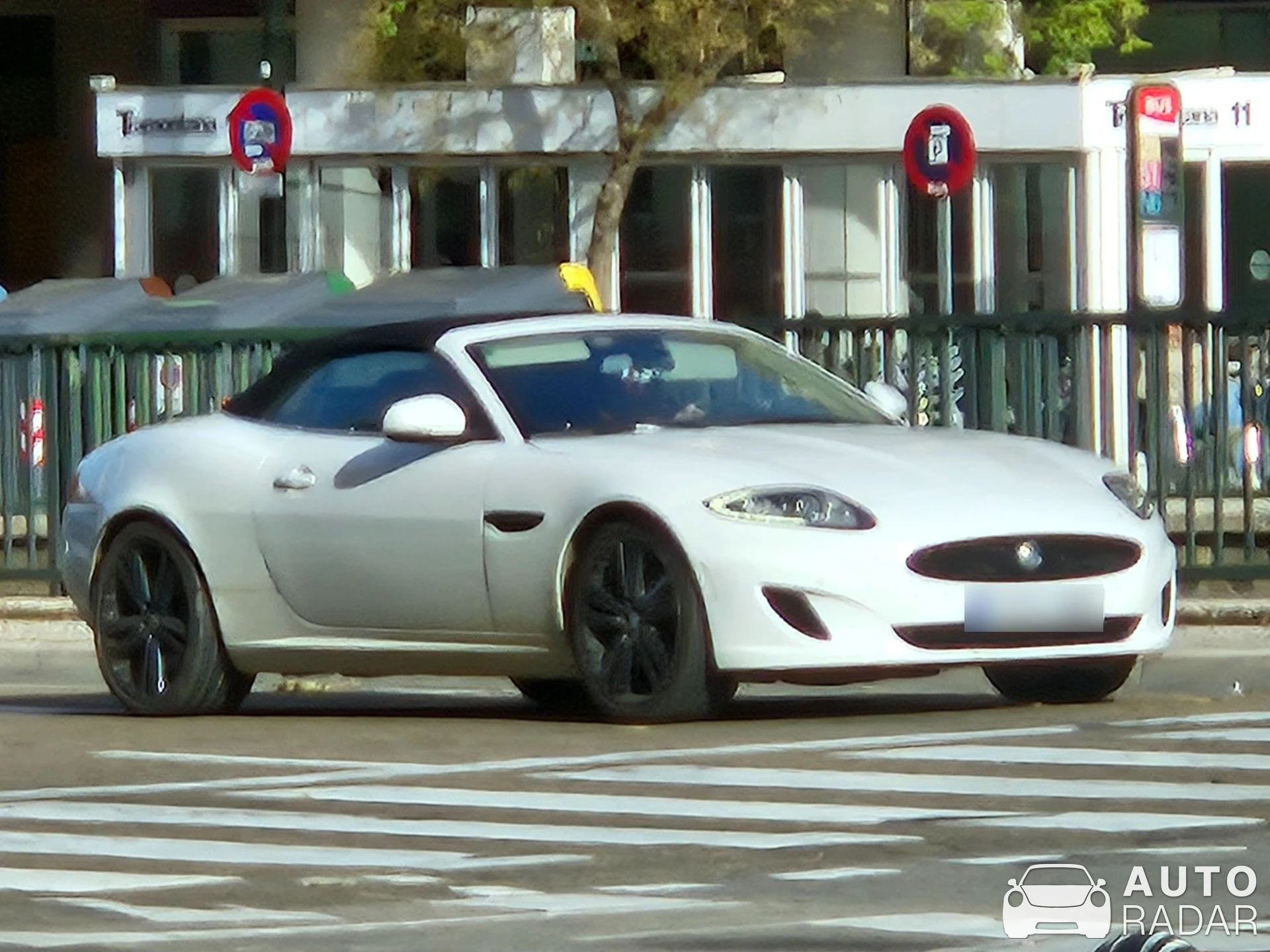 Jaguar XKR Convertible spotted in Zaragoza, Spain