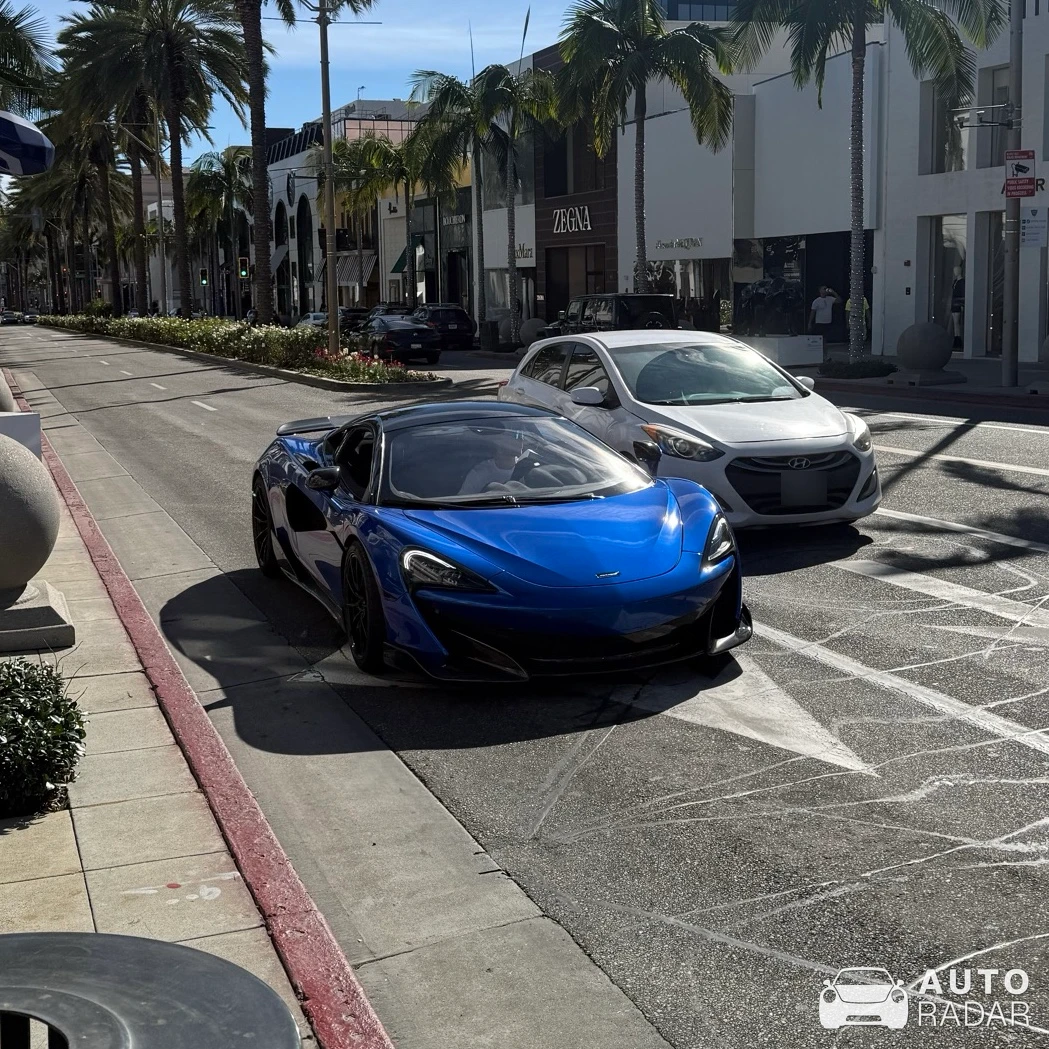McLaren 600LT spotted in Beverly Hills, United States