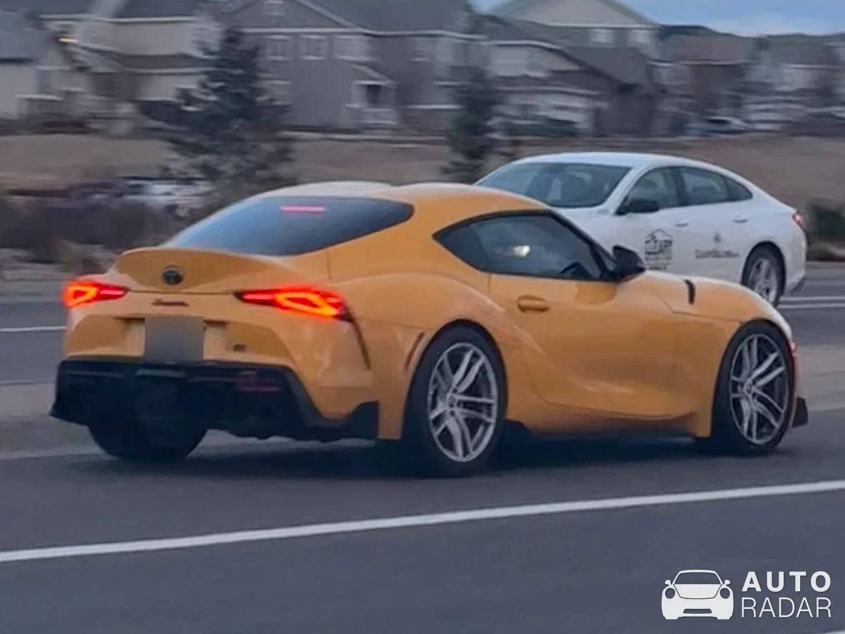 Toyota GR Supra A90 spotted in Parker, United States