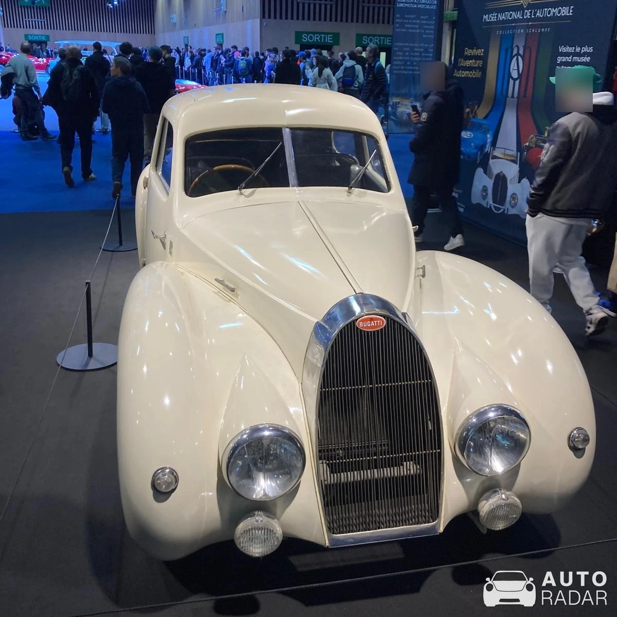 Bugatti Type 57C spotted in Vanves