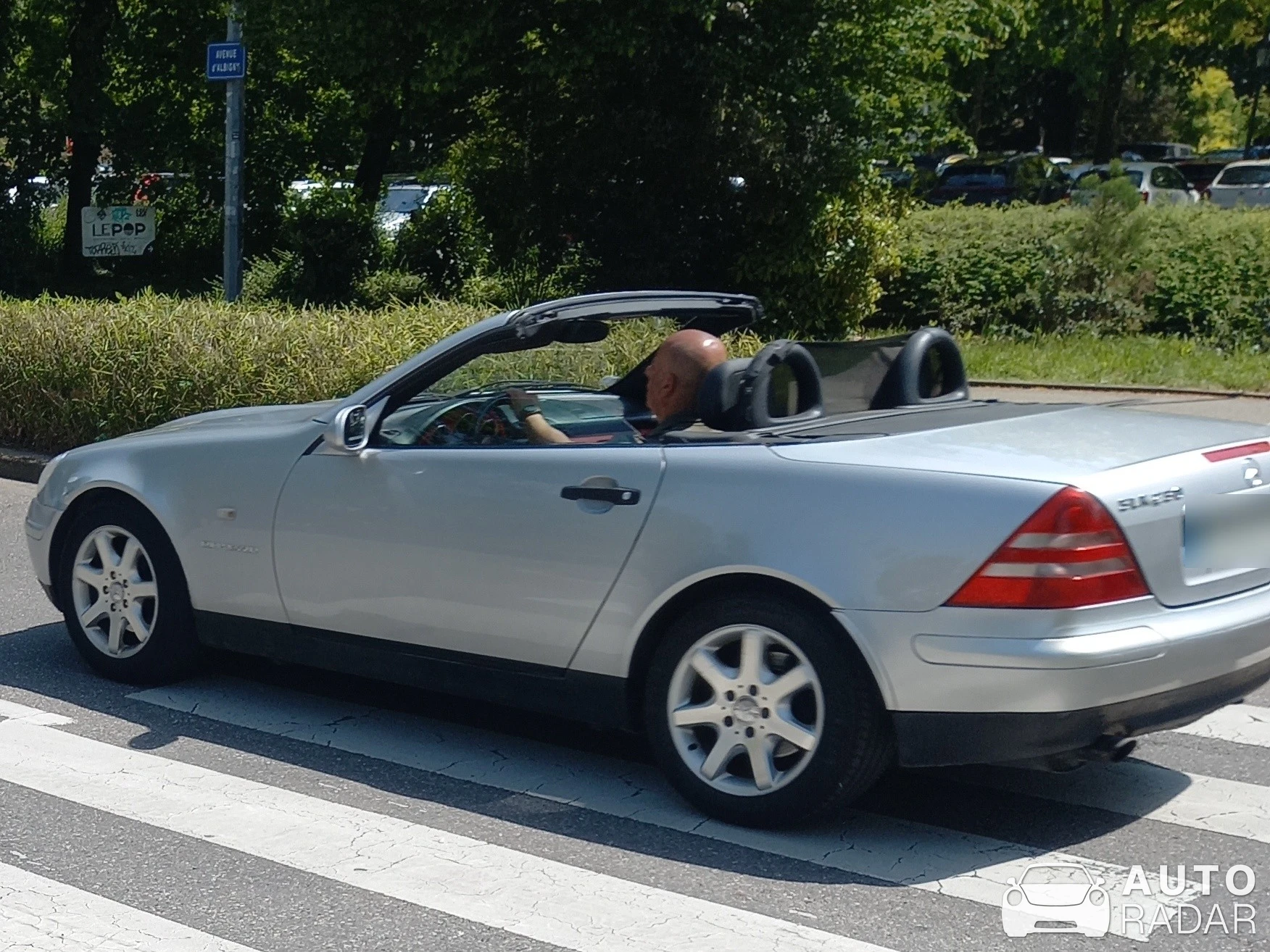 Mercedes-Benz SLK spotted in Annecy