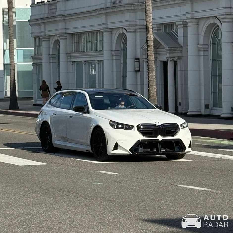 BMW M5 G99 Touring spotted in Beverly Hills, United States