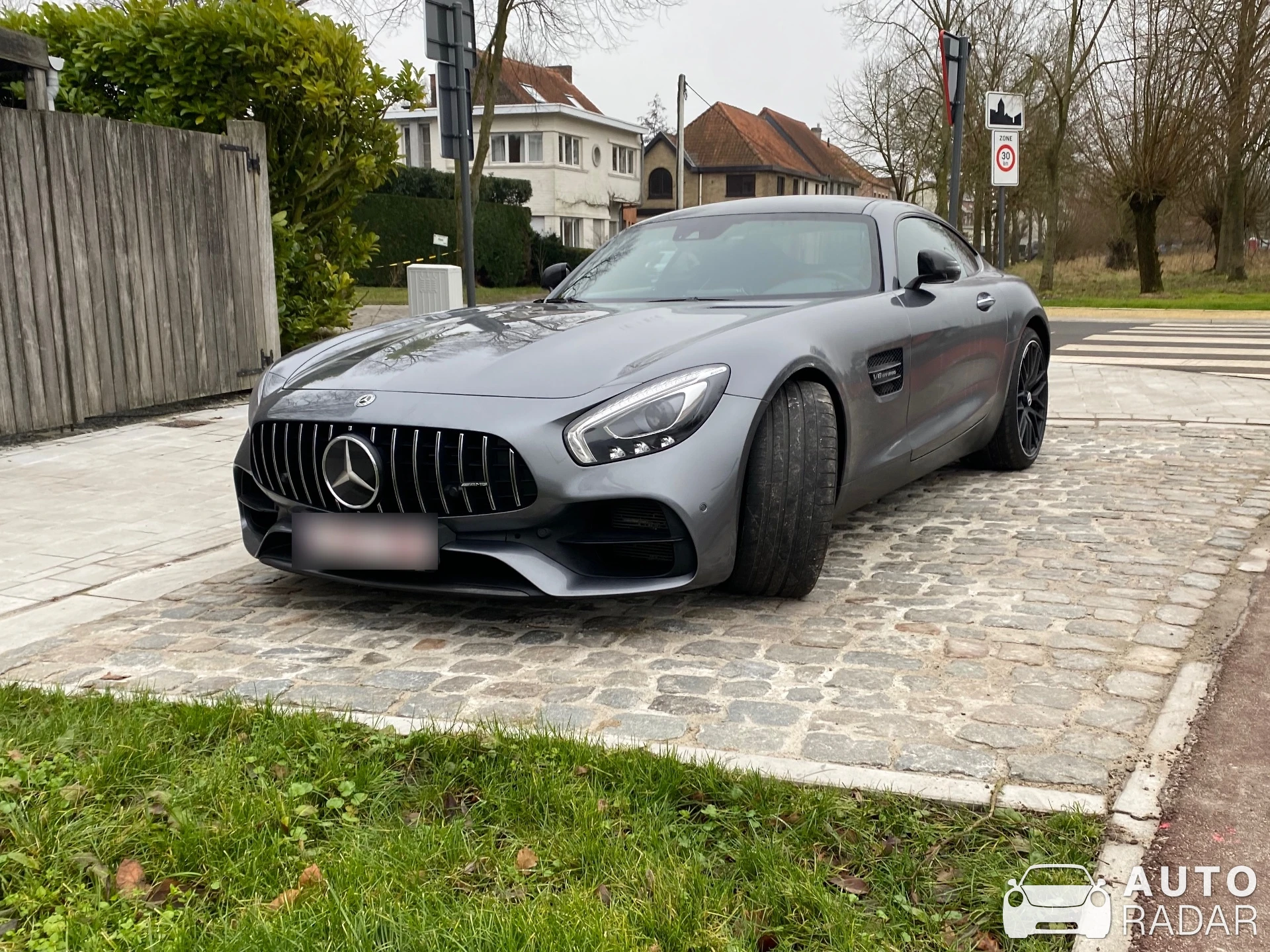 Mercedes-AMG GT S C190 spotted in Sint-Martens-Latem, België