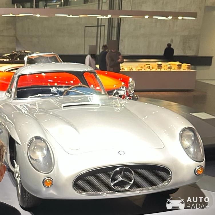 Mercedes-Benz 300SLR Uhlenhaut Coupé spotted in Stuttgart, Deutschland