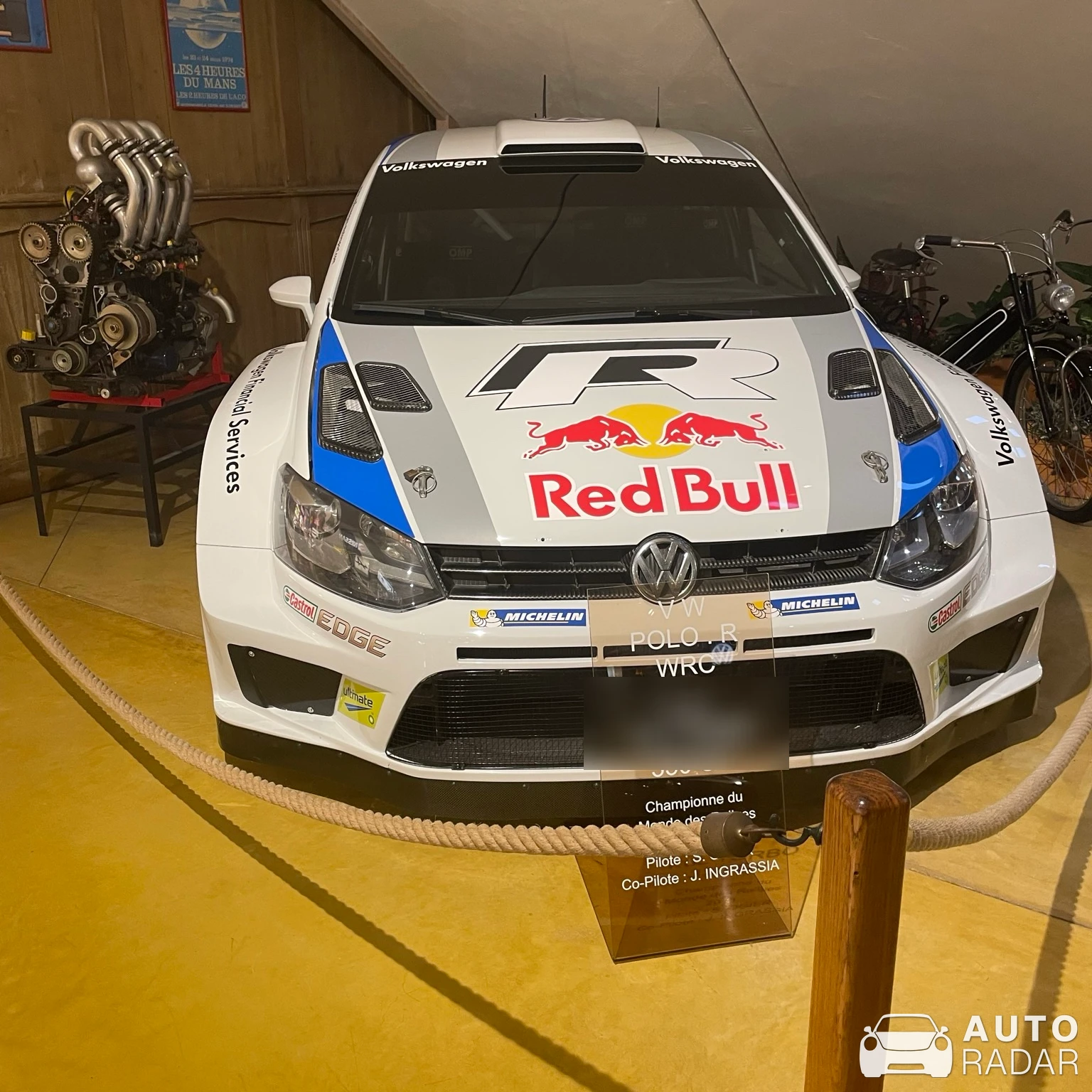 Volkswagen Polo R WRC spotted in Lohéac