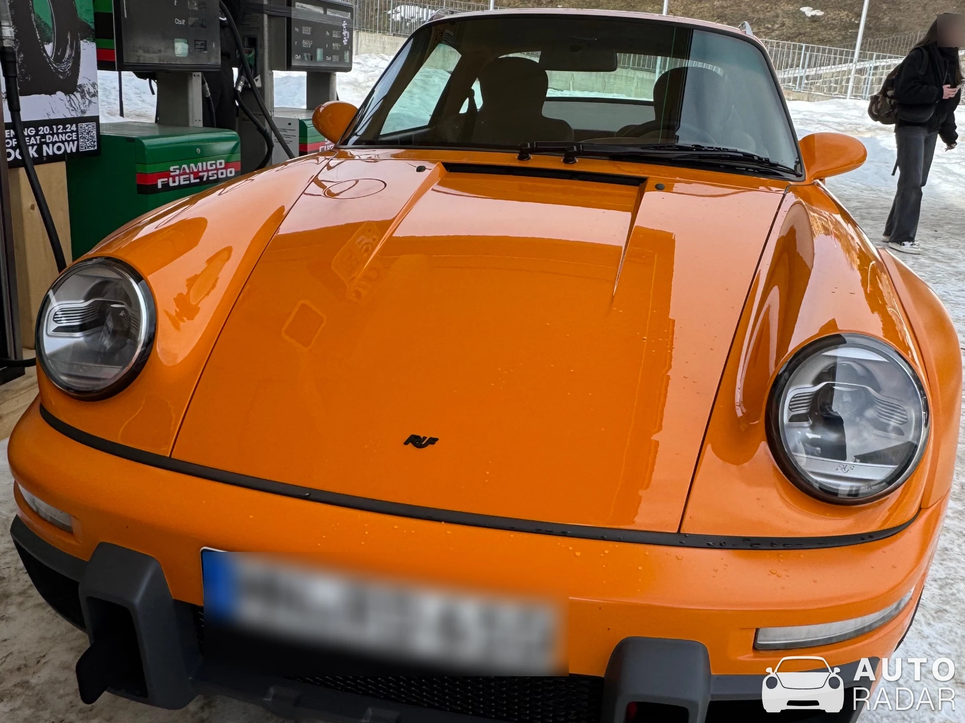 Porsche Ruf 996 RTurbo spotted in St. Moritz