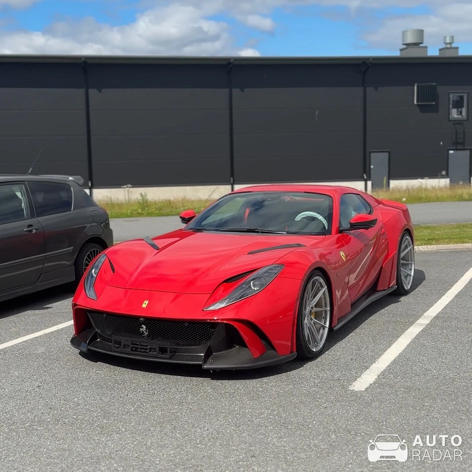 Ferrari 812 GTS Novitec Rosso N-Largo spotted in Hulikankulma