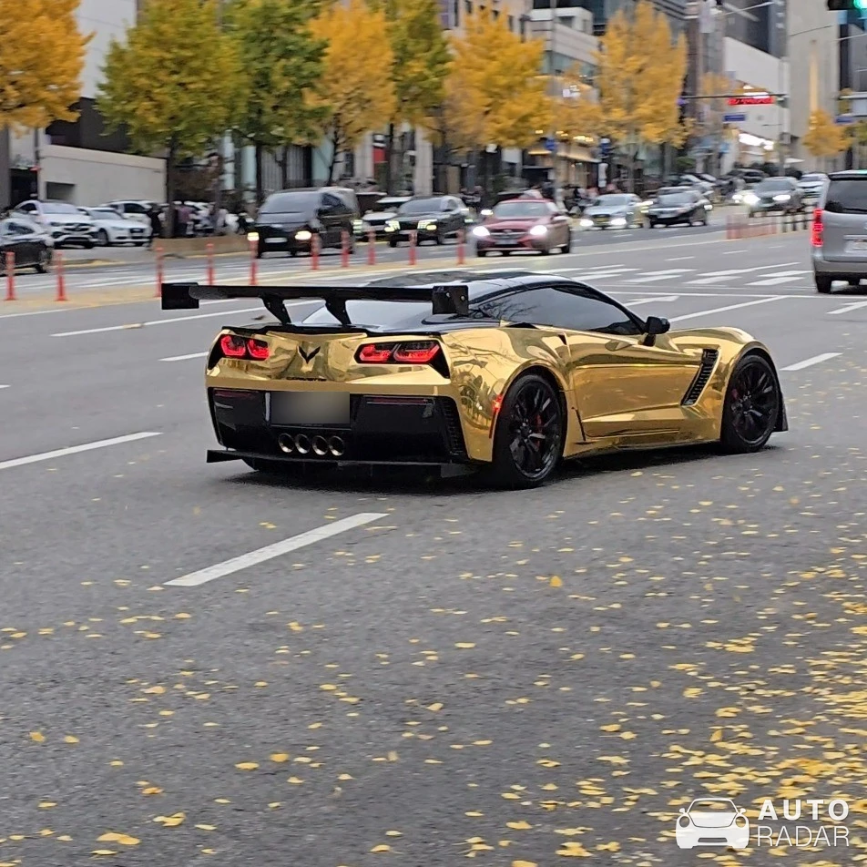 Chevrolet Corvette C7 Z06 spotted in 강남구, 대한민국
