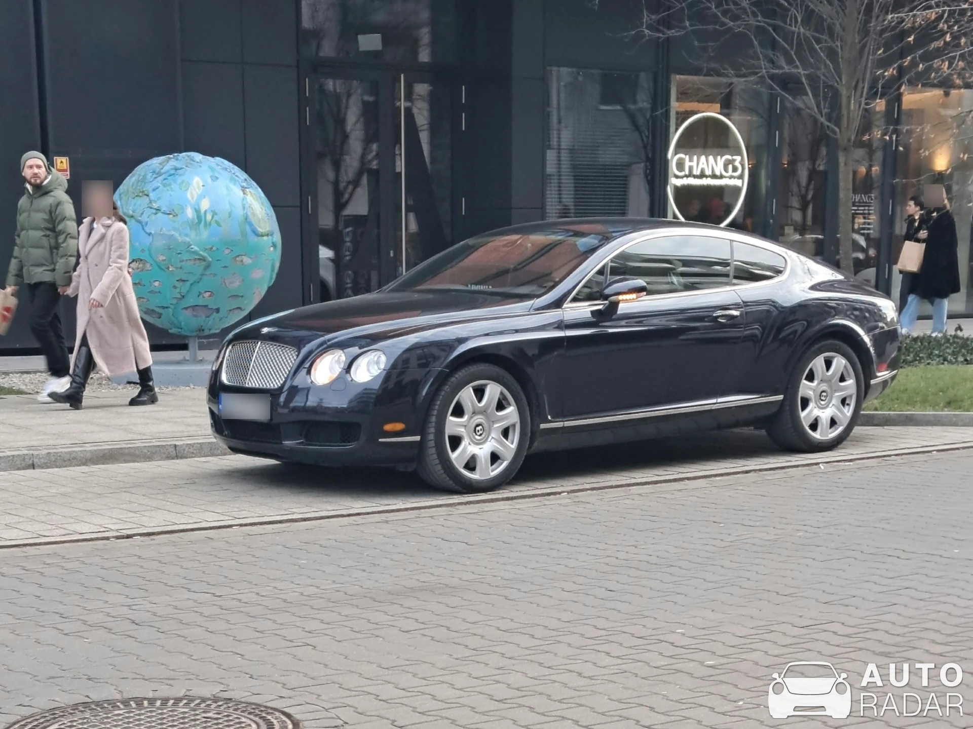 Bentley Continental GT spotted in Warszawa, Польща