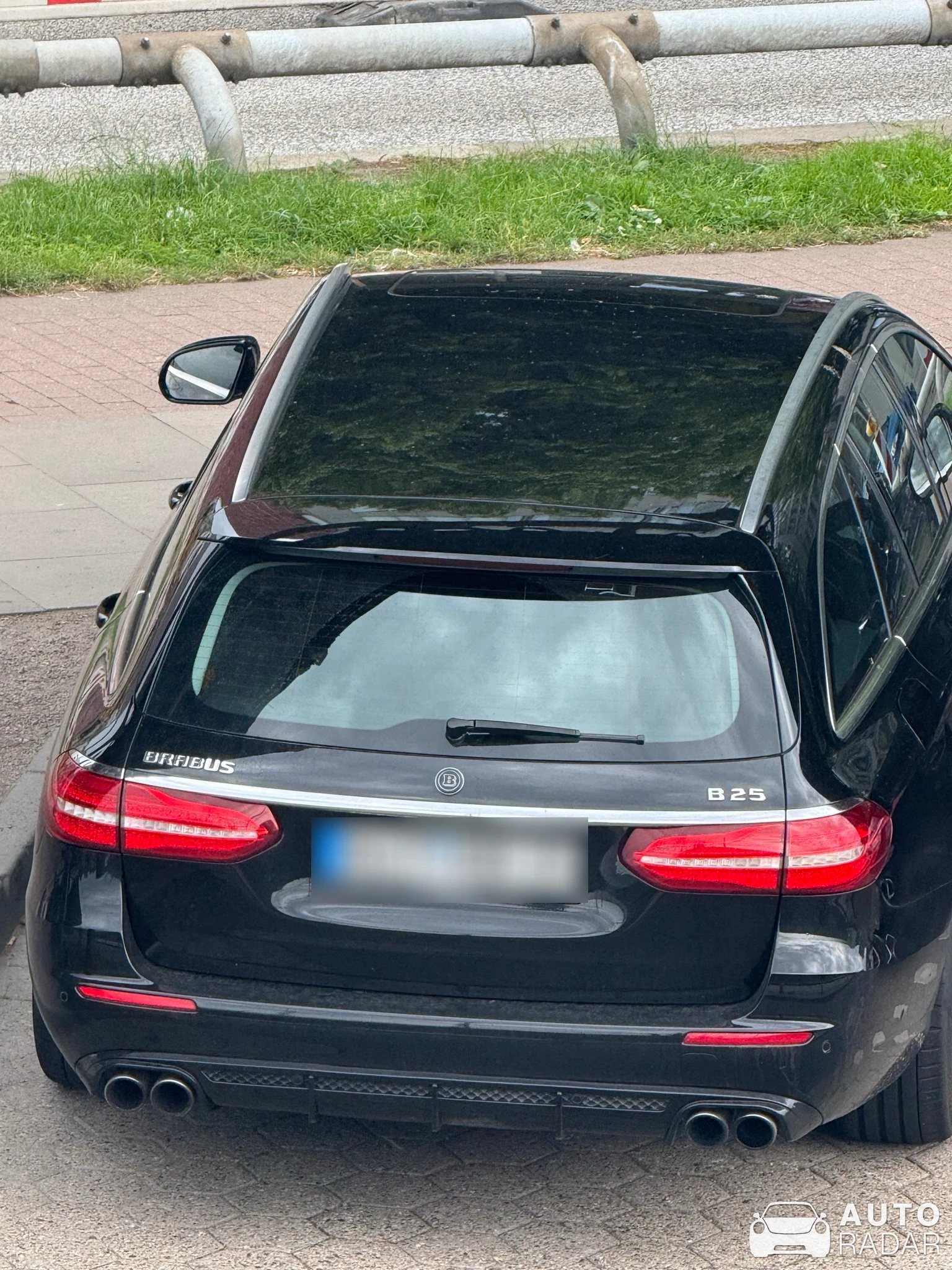 Mercedes-AMG Brabus B25 spotted in Bremerhaven
