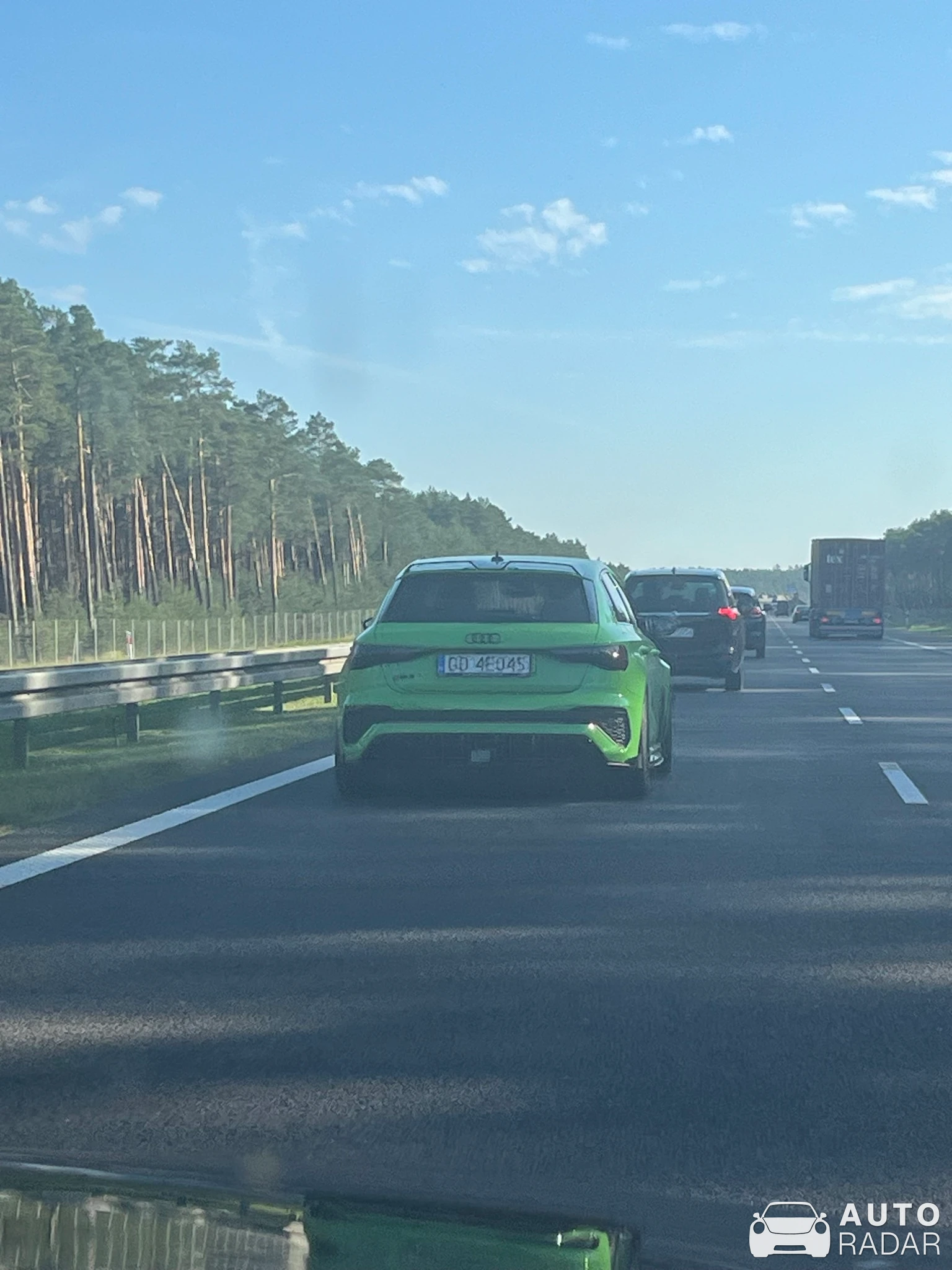 Audi RS3 Sportback 8Y spotted in Grudziądz