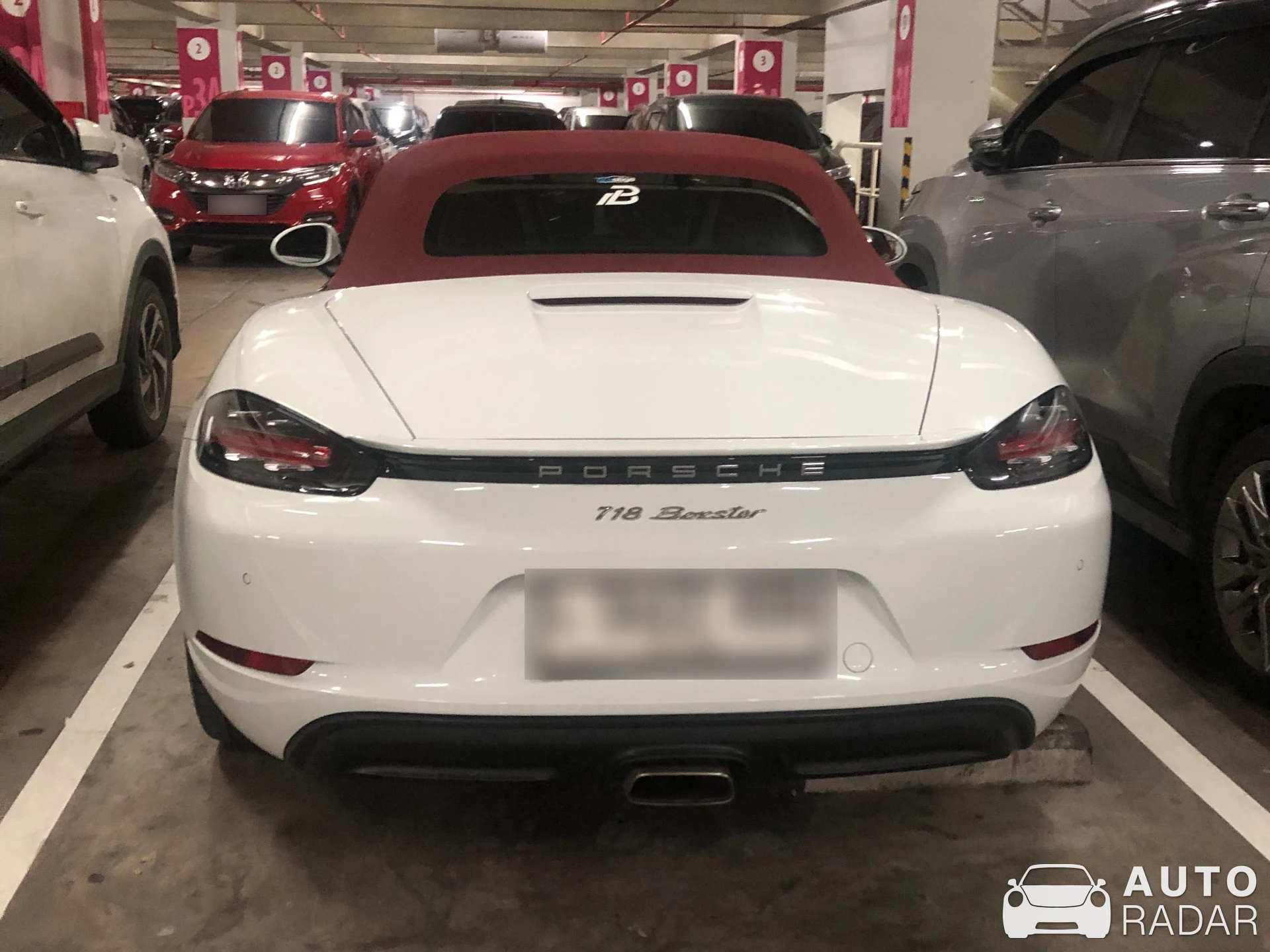 Porsche 718 Boxster spotted in Surabaya, Indonesia