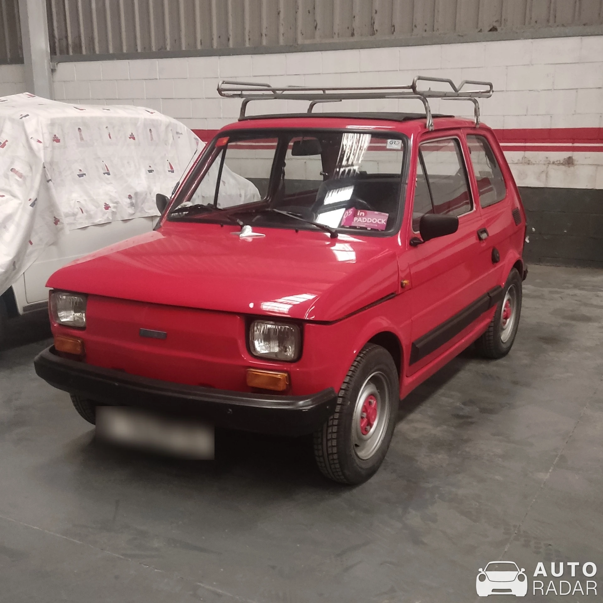 Fiat 126 spotted in Riells i Viabrea, Spain
