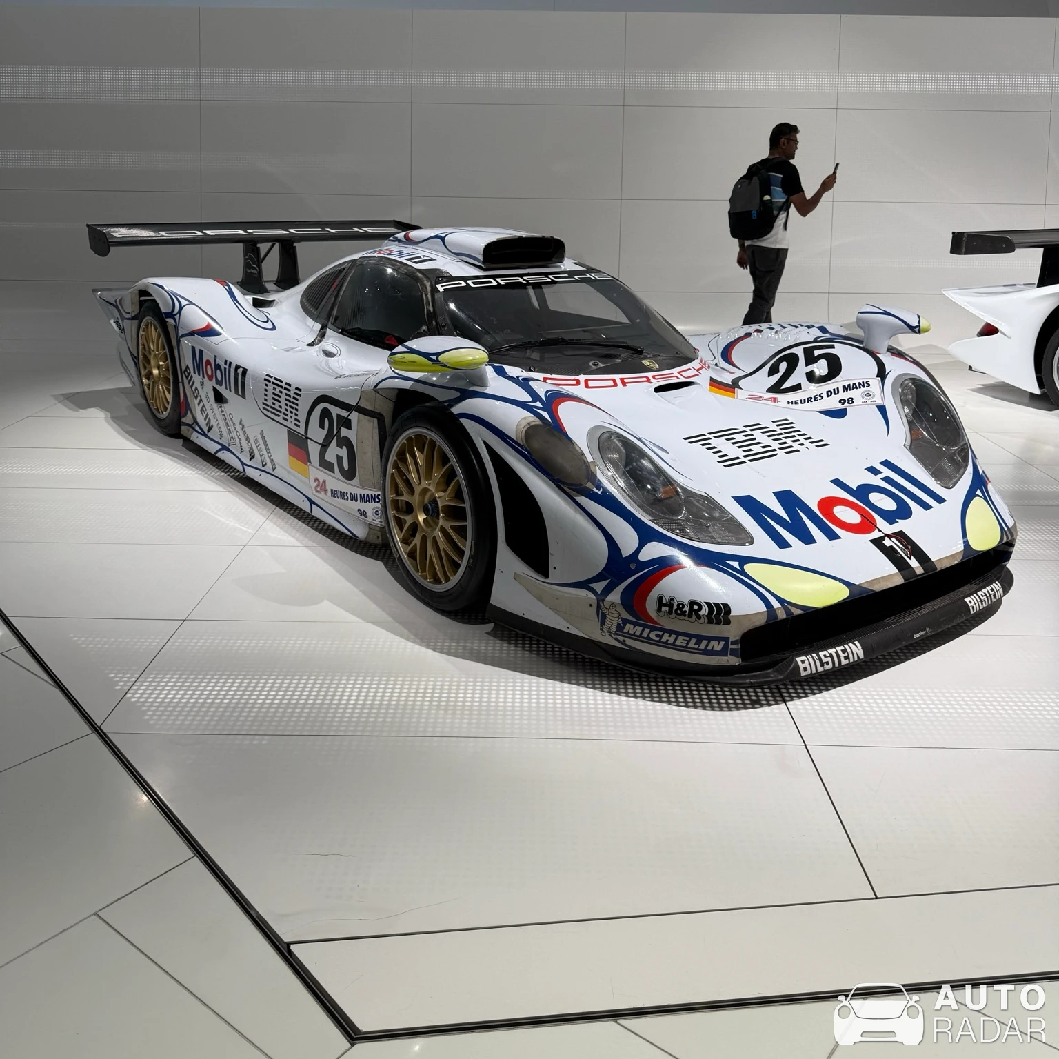 Porsche 996 GT1 spotted in Stuttgart