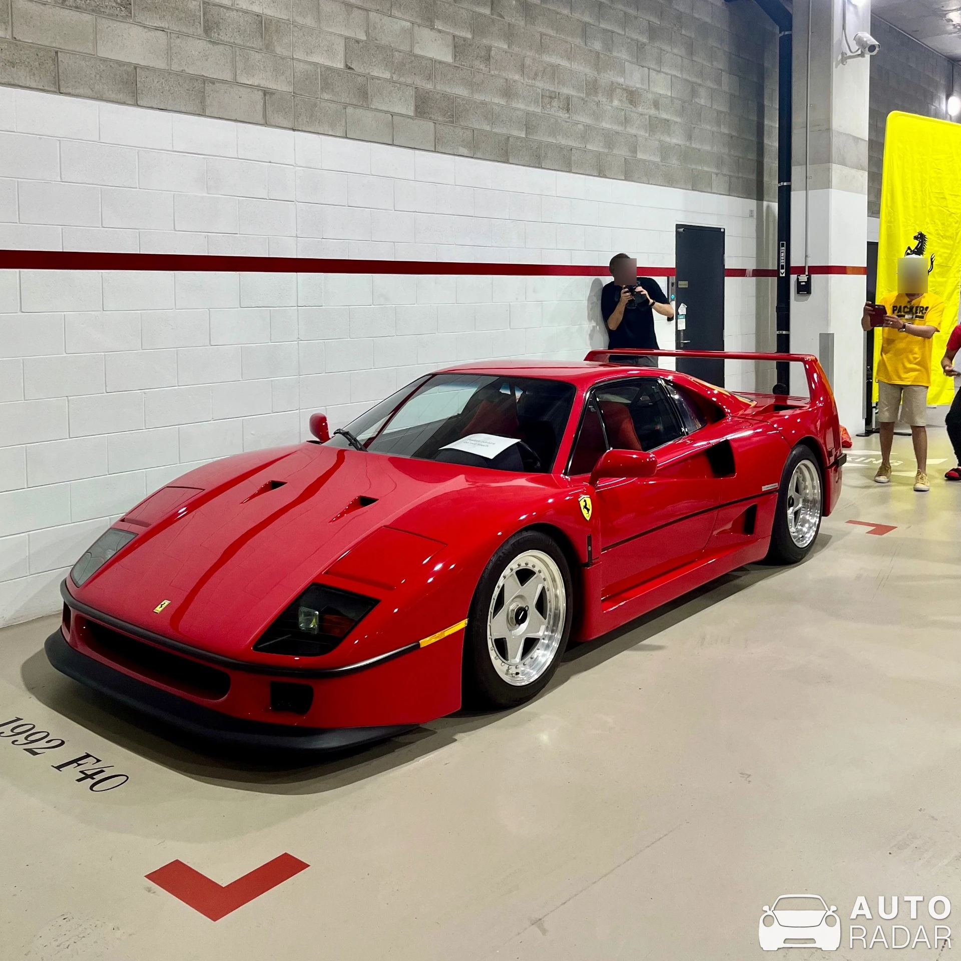 Ferrari F40 spotted in Newstead, Australia