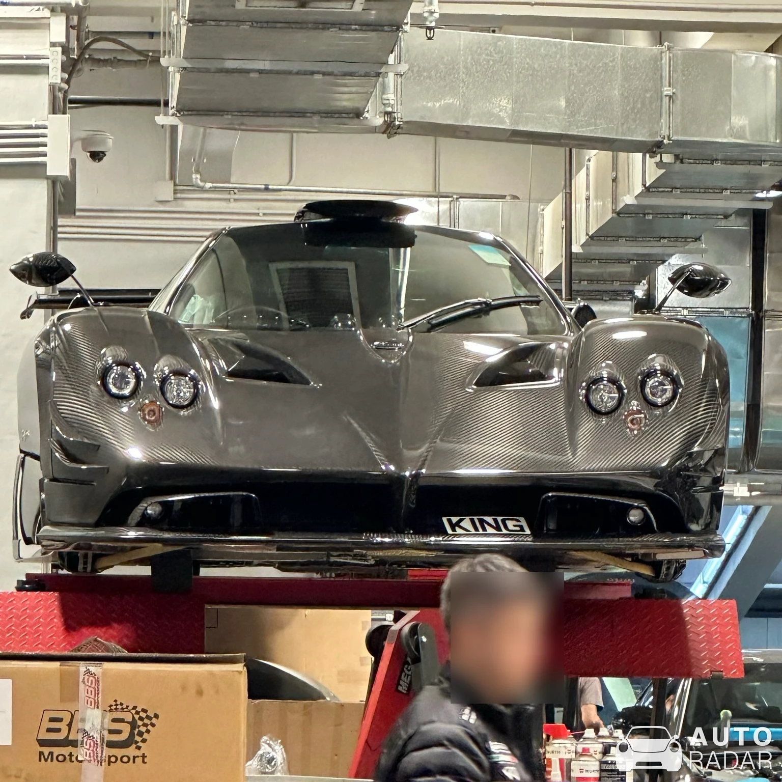 Pagani Zonda 760 LH spotted