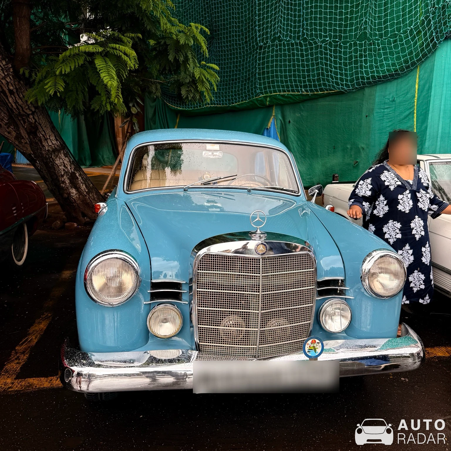 Mercedes-Benz 190 Db W121 spotted in Mumbai