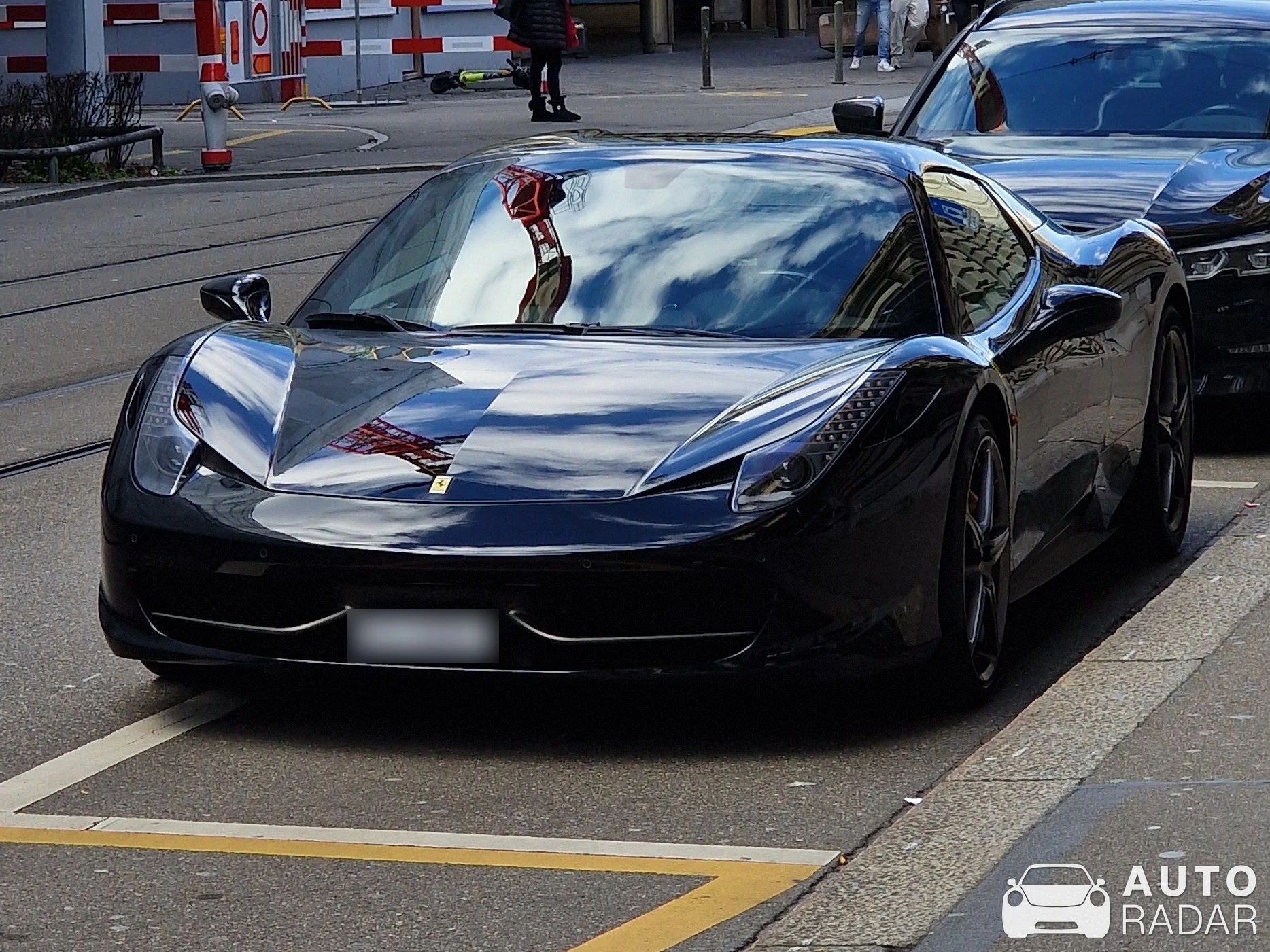 Ferrari 458 Spider spotted in Zürich, Switzerland