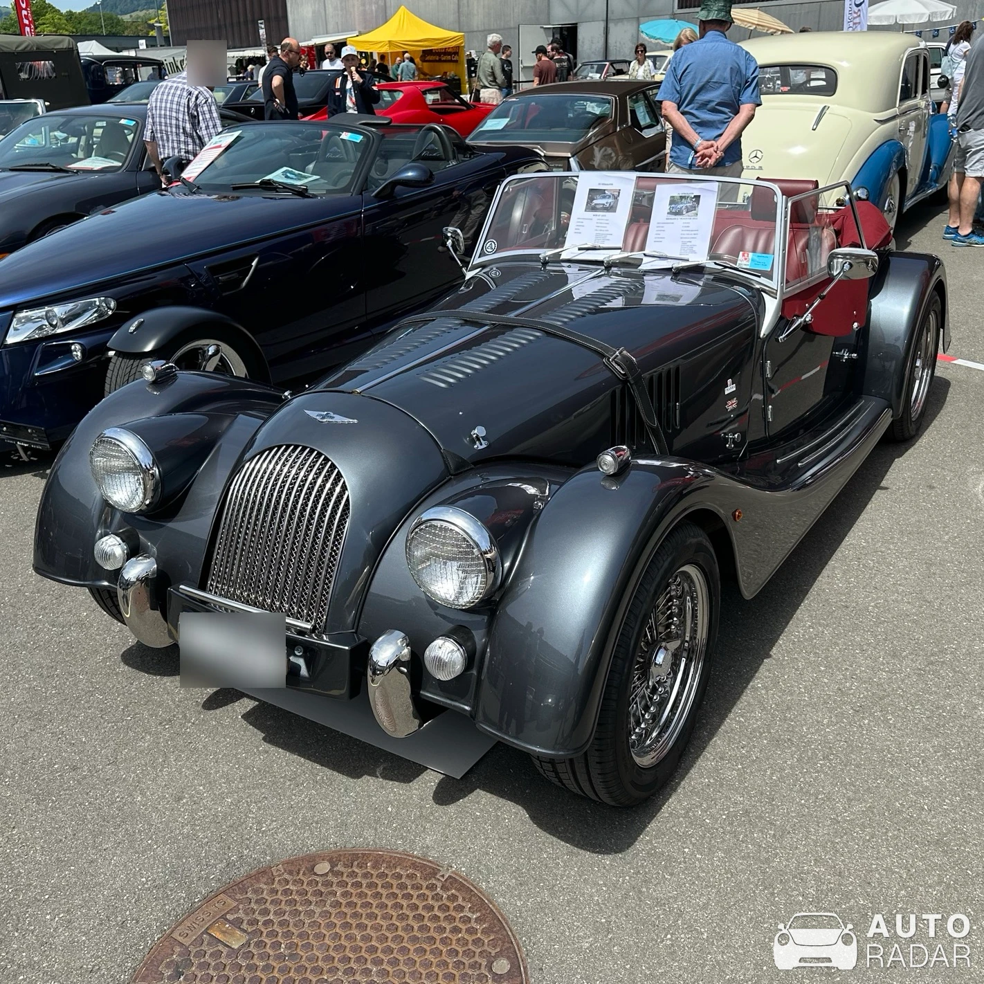 Morgan Roadster spotted in Luzern