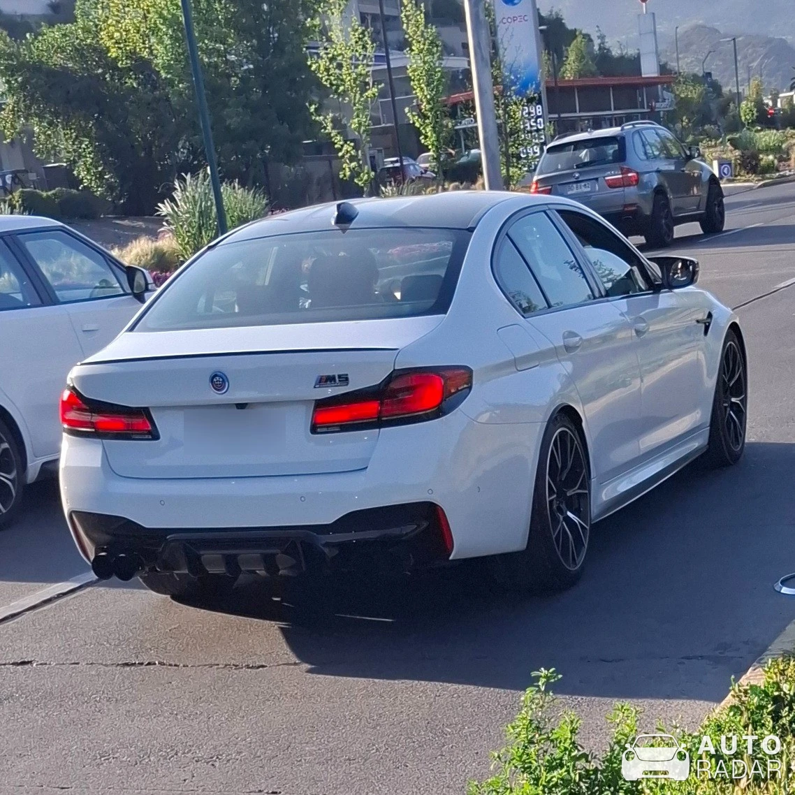 BMW M5 F90 Competition spotted in Lo Barnechea, Chile