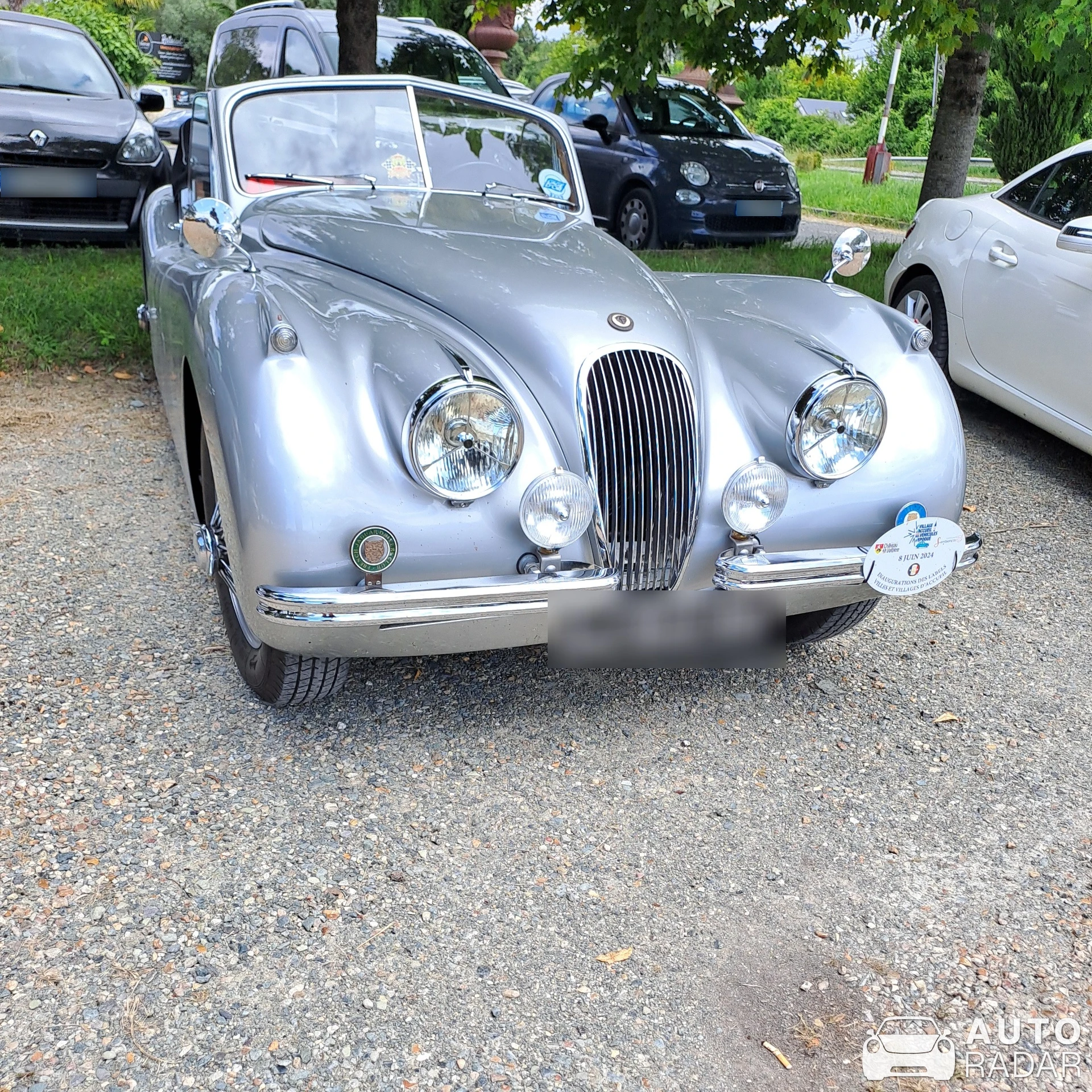 Jaguar XKR 120 spotted in La Membrolle-sur-Choisille, France