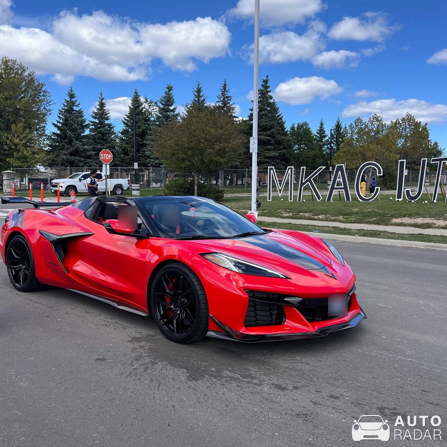Chevrolet Corvette C8 Z06 Convertible spotted in Vaughan, Canada