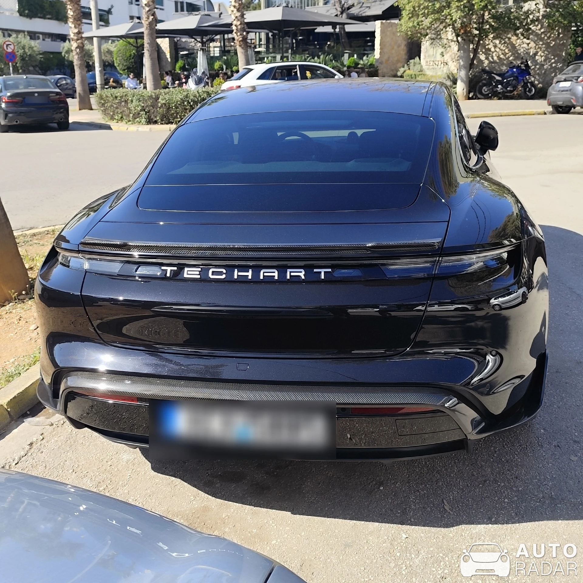 Porsche TechArt Taycan Turbo S spotted in Γλυφάδα