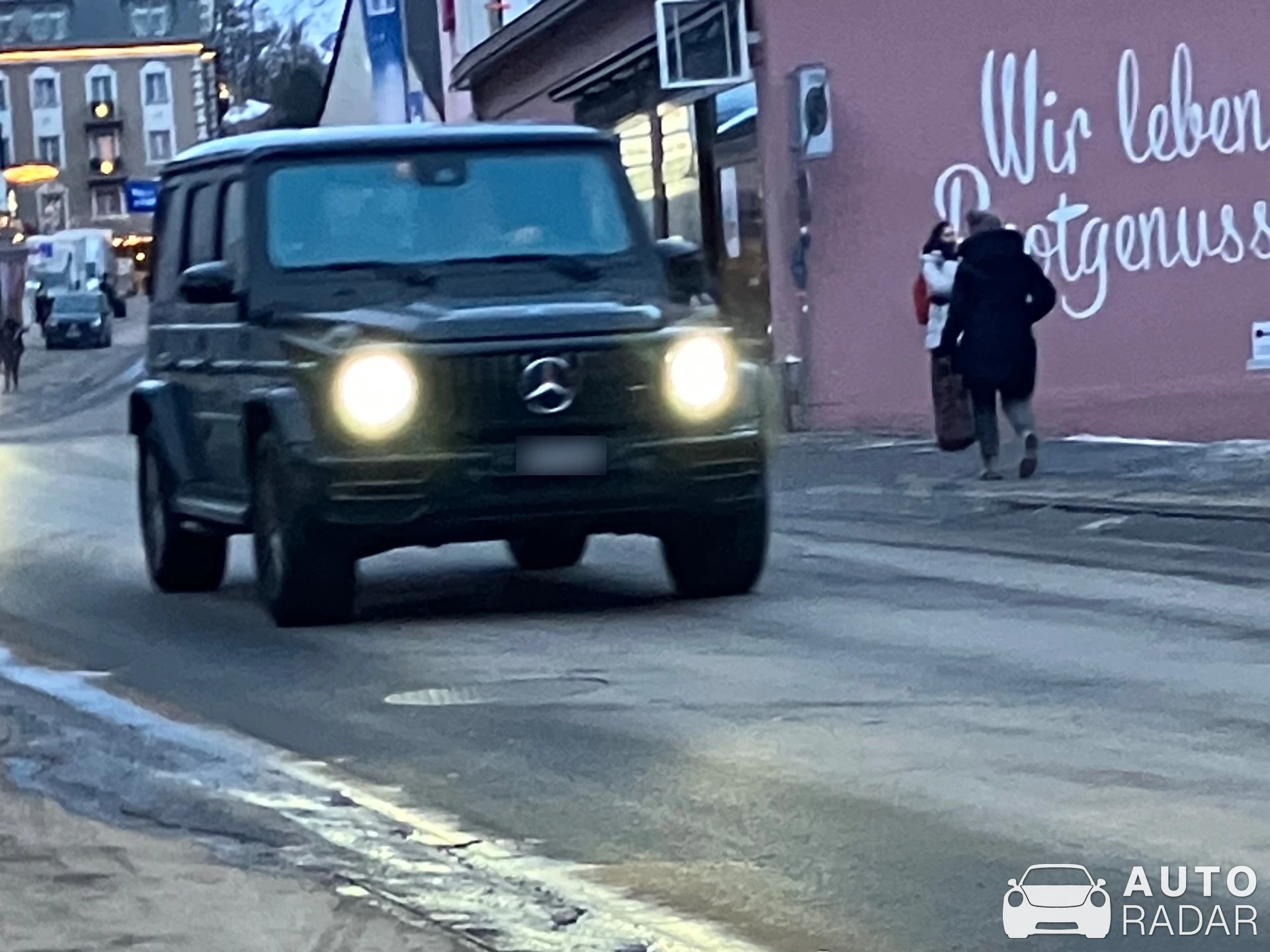 Mercedes-AMG G 63 W463 2018 spotted in Davos, Switzerland