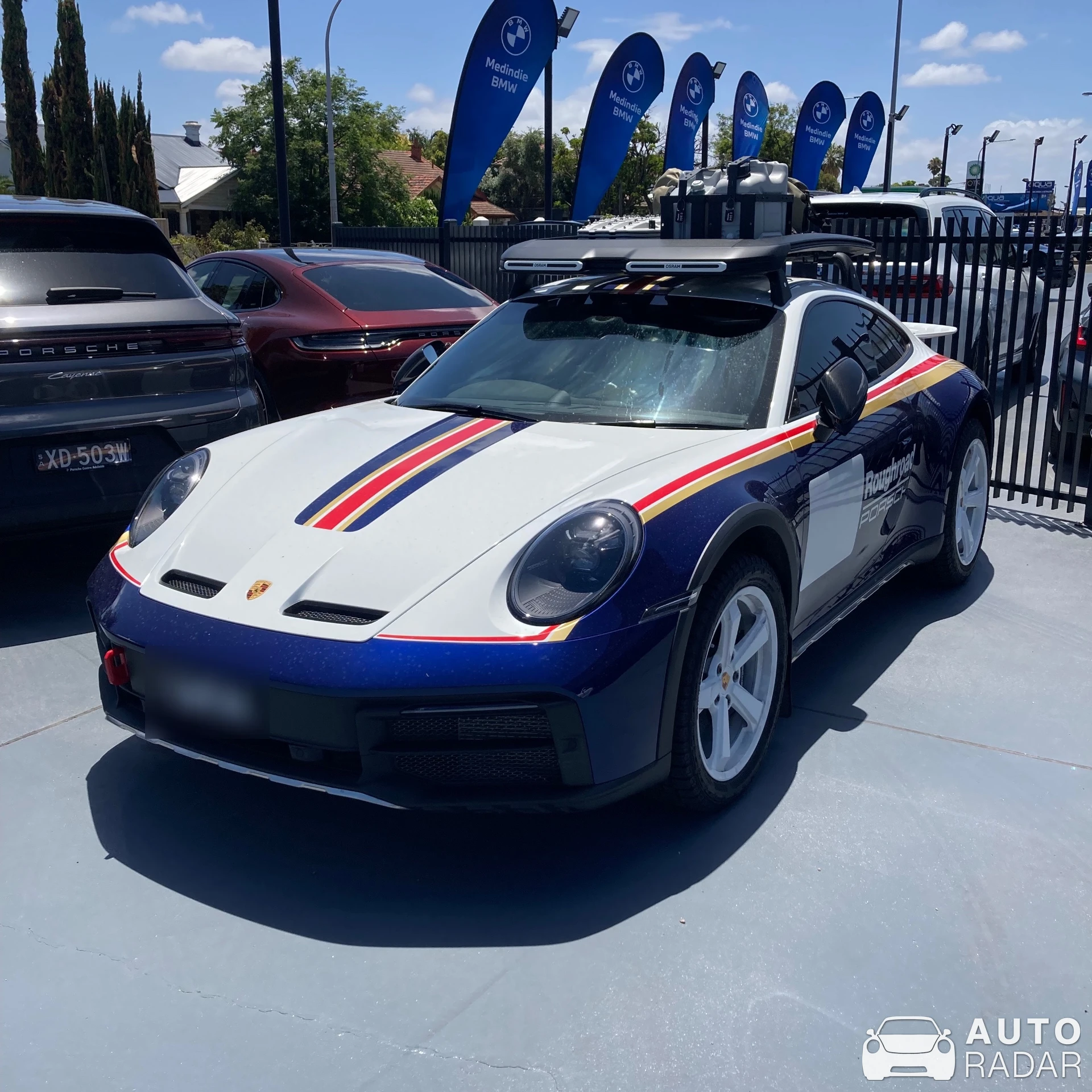 Porsche 992 Dakar spotted in Medindie, Australia