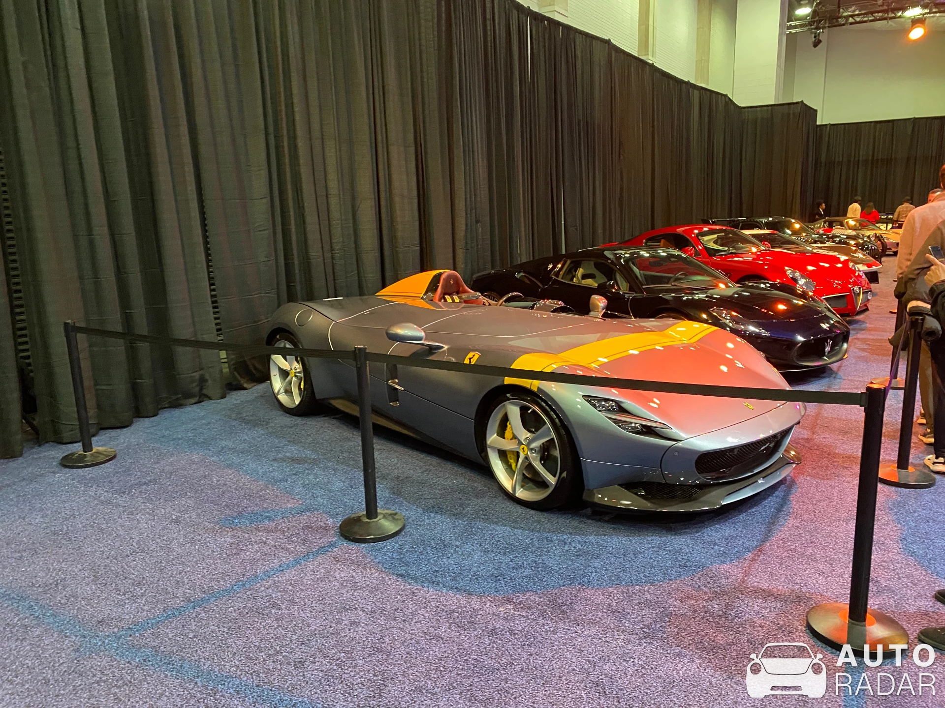 Ferrari Monza SP1 spotted in Detroit, United States