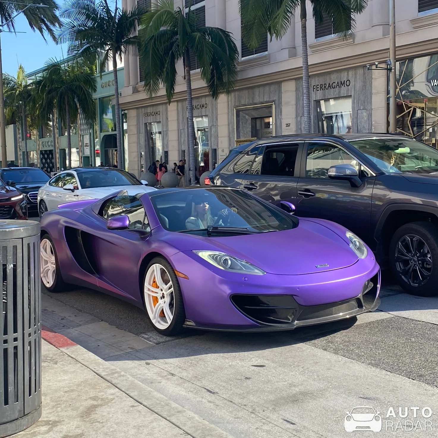 McLaren 50 12C Spider spotted in Beverly Hills