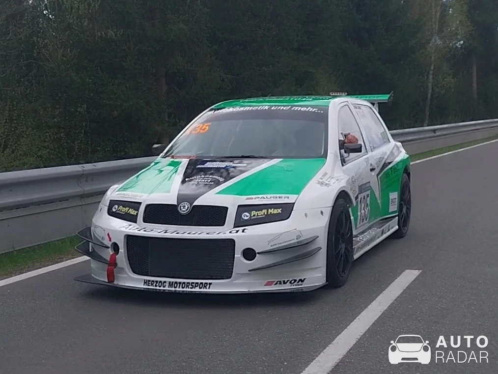 Škoda WRC Fabia RS spotted in Semriach