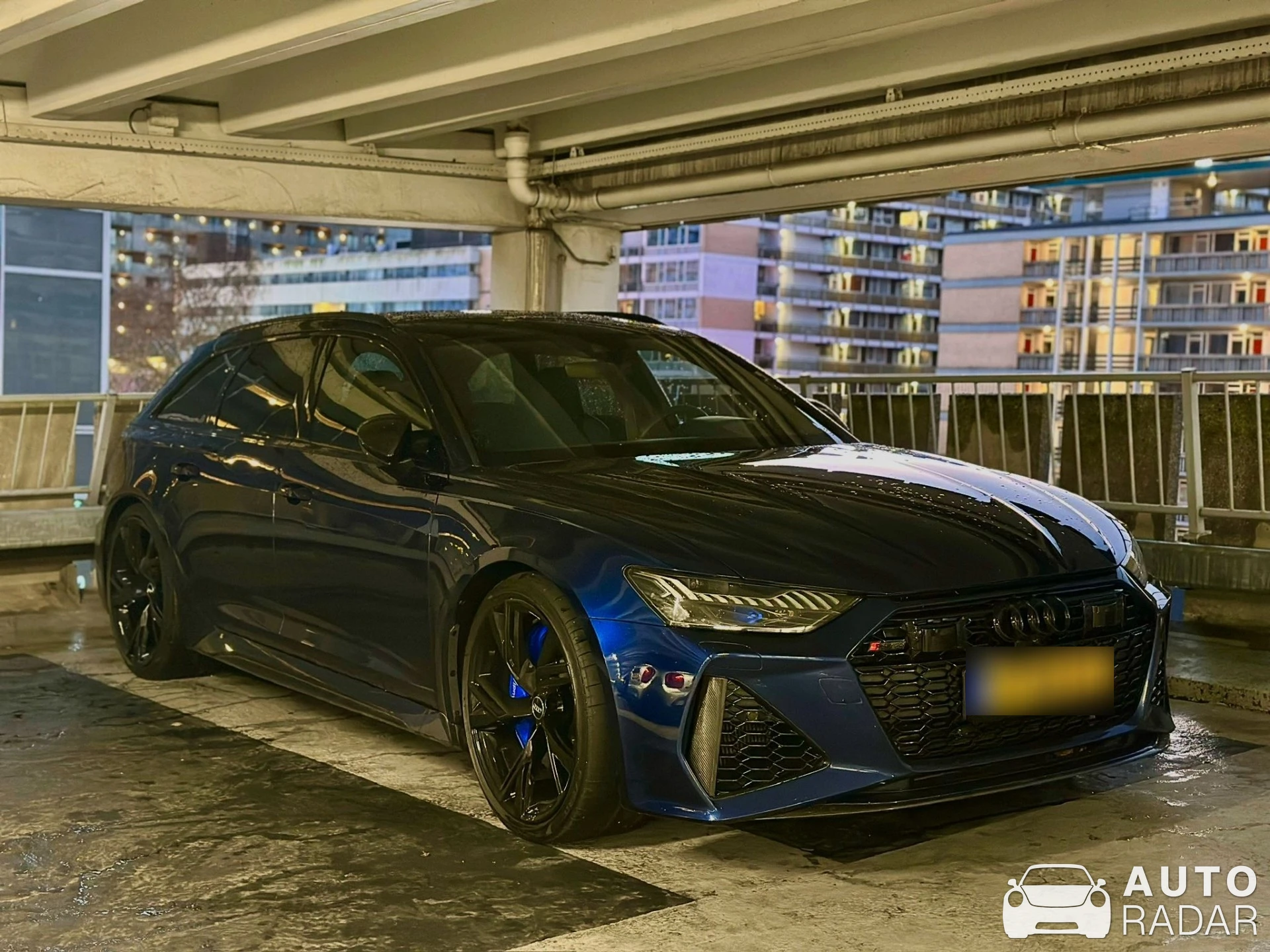 Audi RS6 Avant C8 spotted in Rotterdam, Netherlands