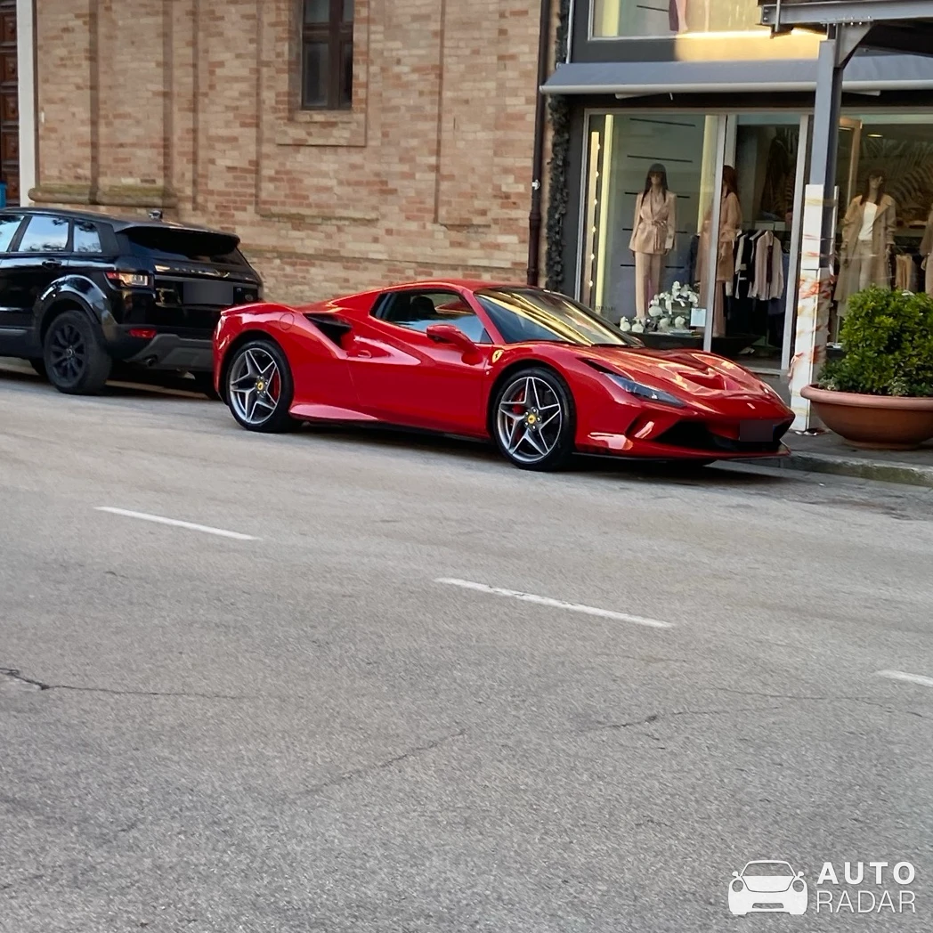 Ferrari F8 Tributo spotted in Porto Recanati