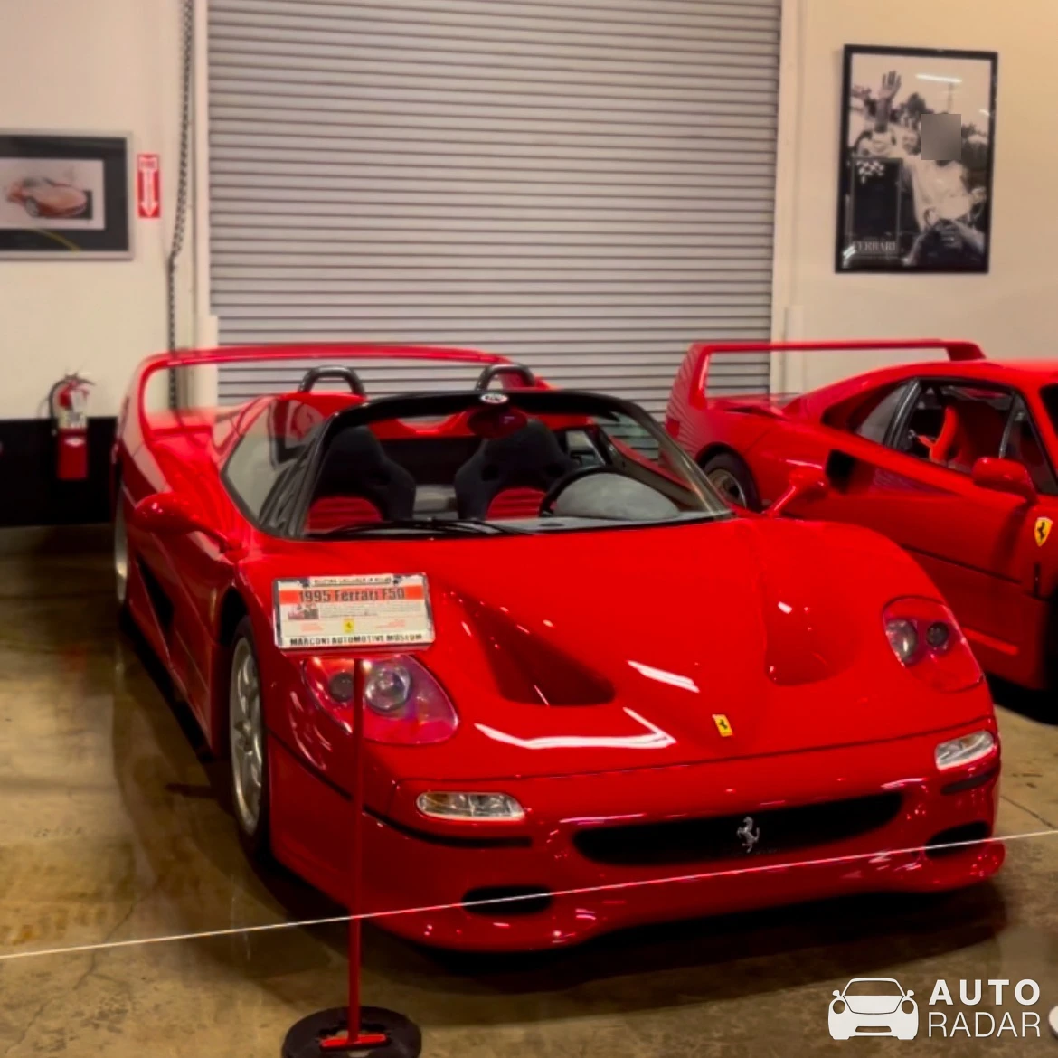 Ferrari F50 spotted in Orange County, United States