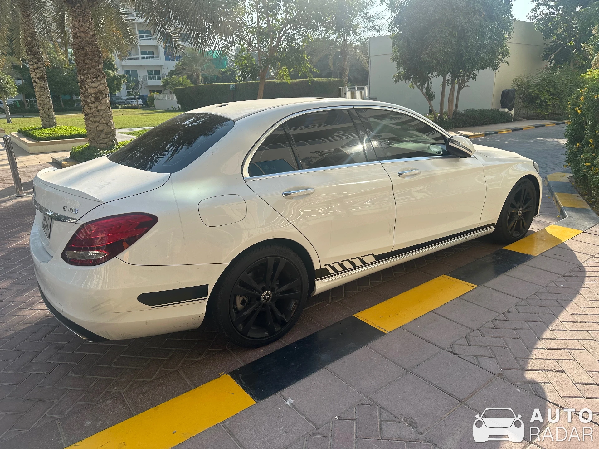 Mercedes-AMG C 43 W205 2018 spotted in Dubai, United Arab Emirates