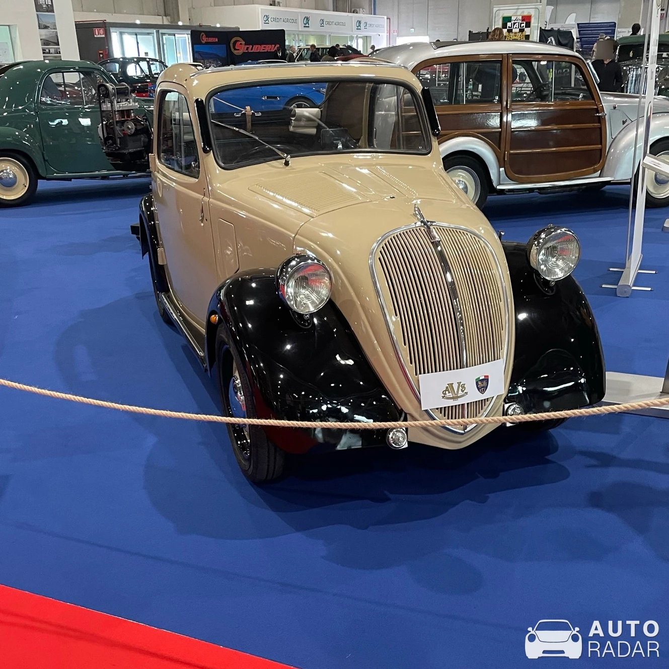 Fiat 500 A 'Topolino' spotted in Parma