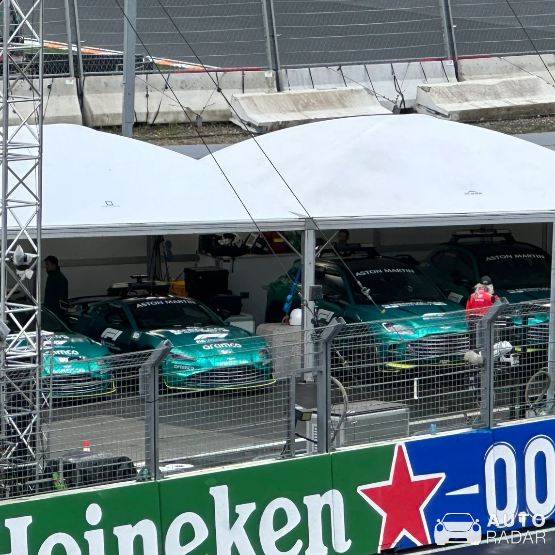 Aston Martin DBX707 Medical Car spotted in Zandvoort