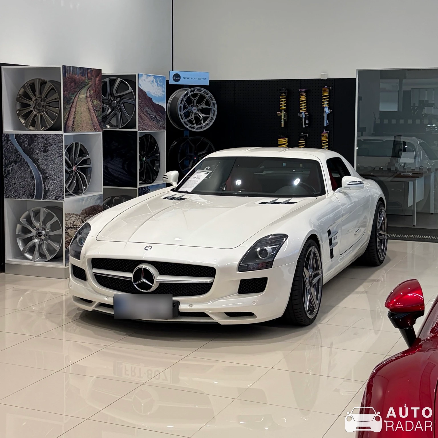 Mercedes-Benz SLS AMG spotted in Helsingfors, Finland