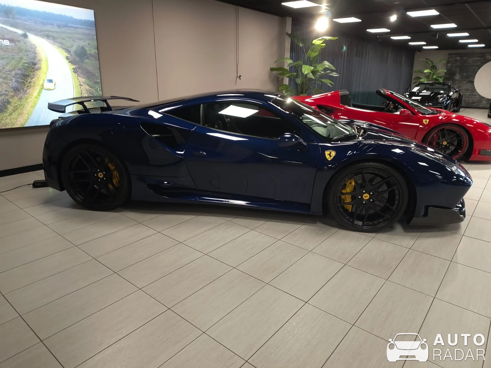 Ferrari 488 GTB Novitec Rosso N-Largo spotted in Houten