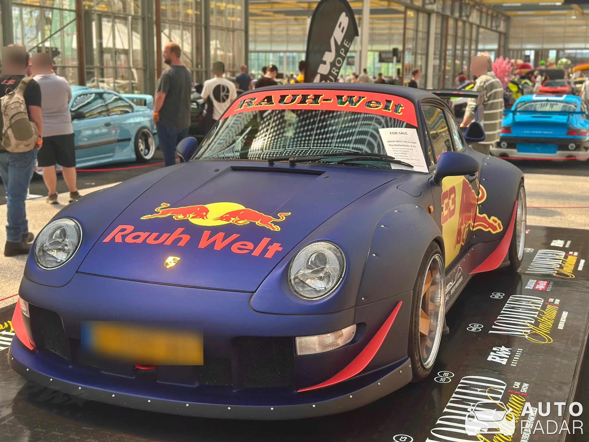 Porsche Rauh-Welt Begriff 993 spotted in Vijfhuizen